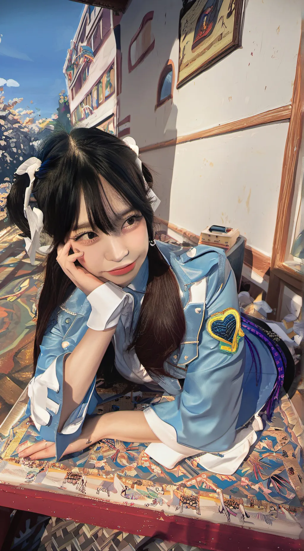 ai character: Reina background