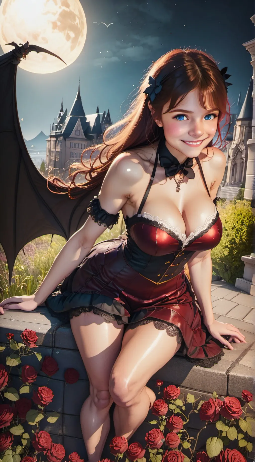 ai character: emily background