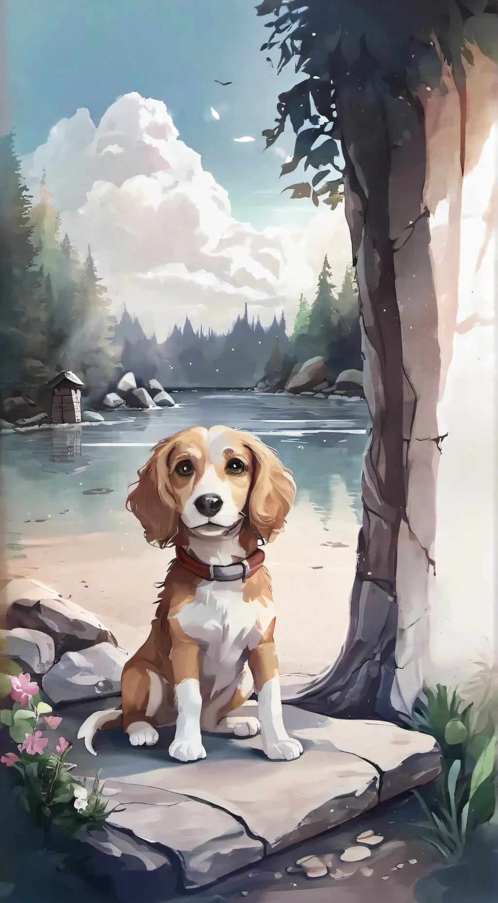 ai character: Poppy background