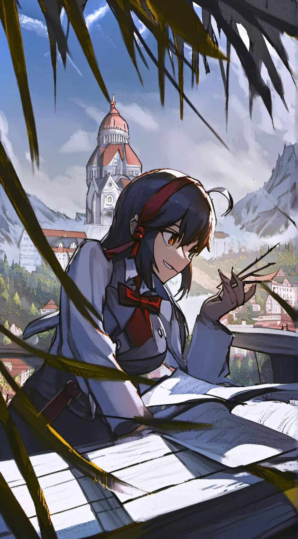 ai character: Maya background