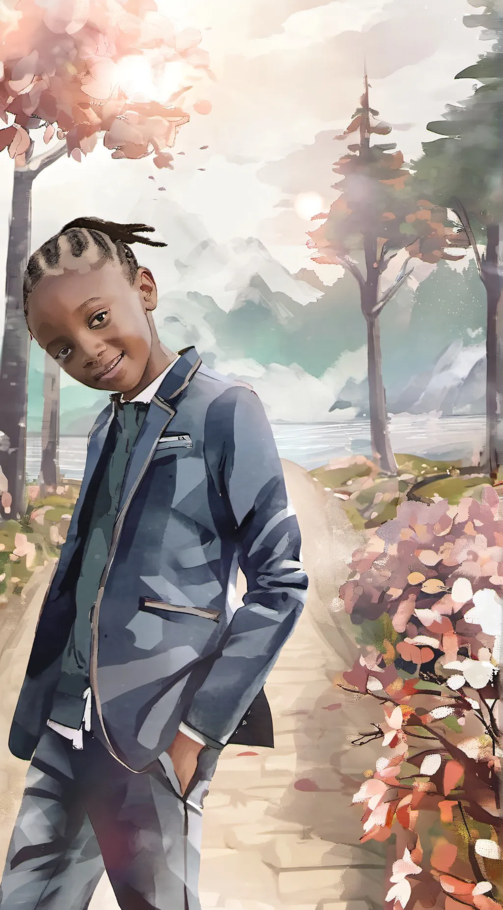 ai character: Kai background