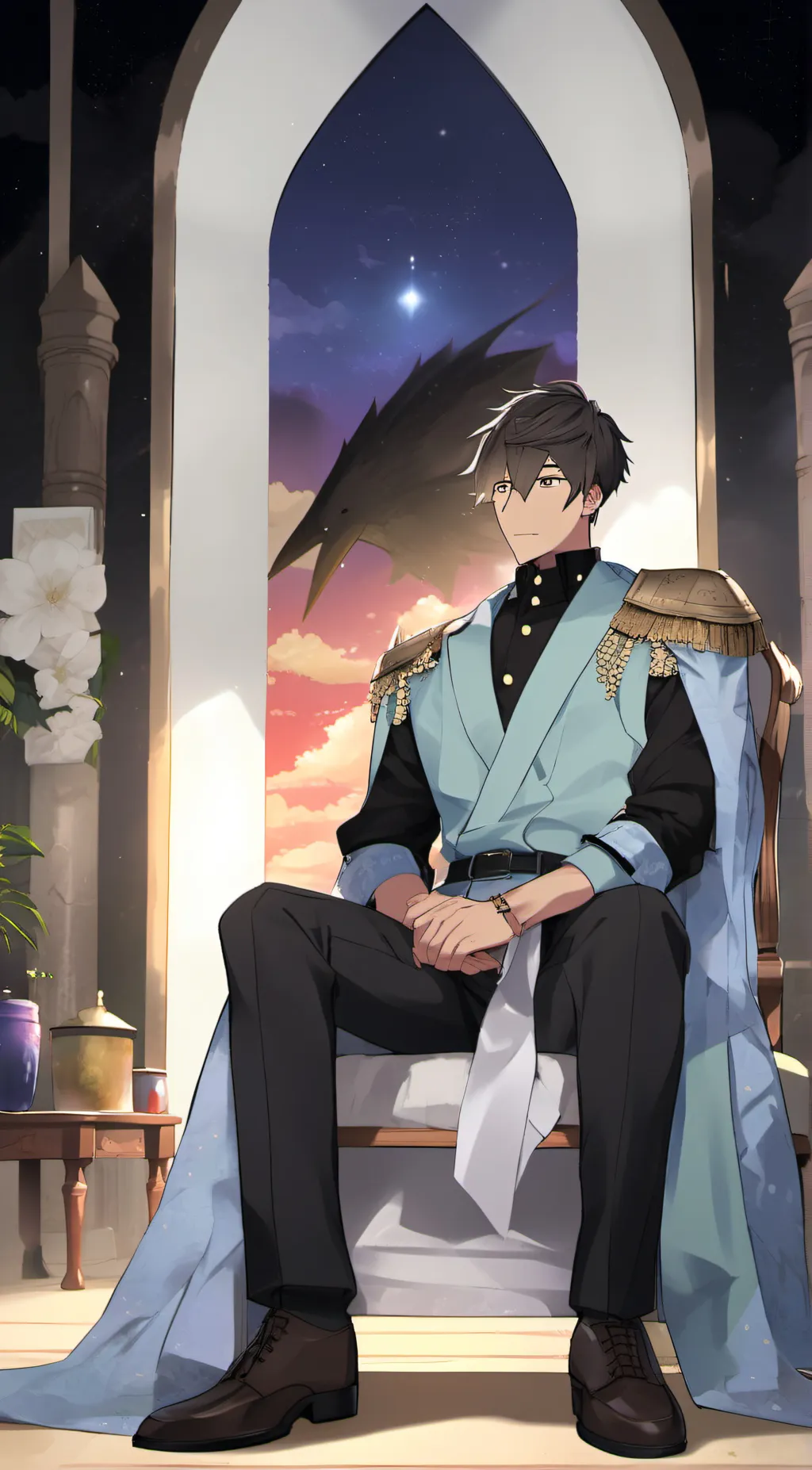 ai character: henry background