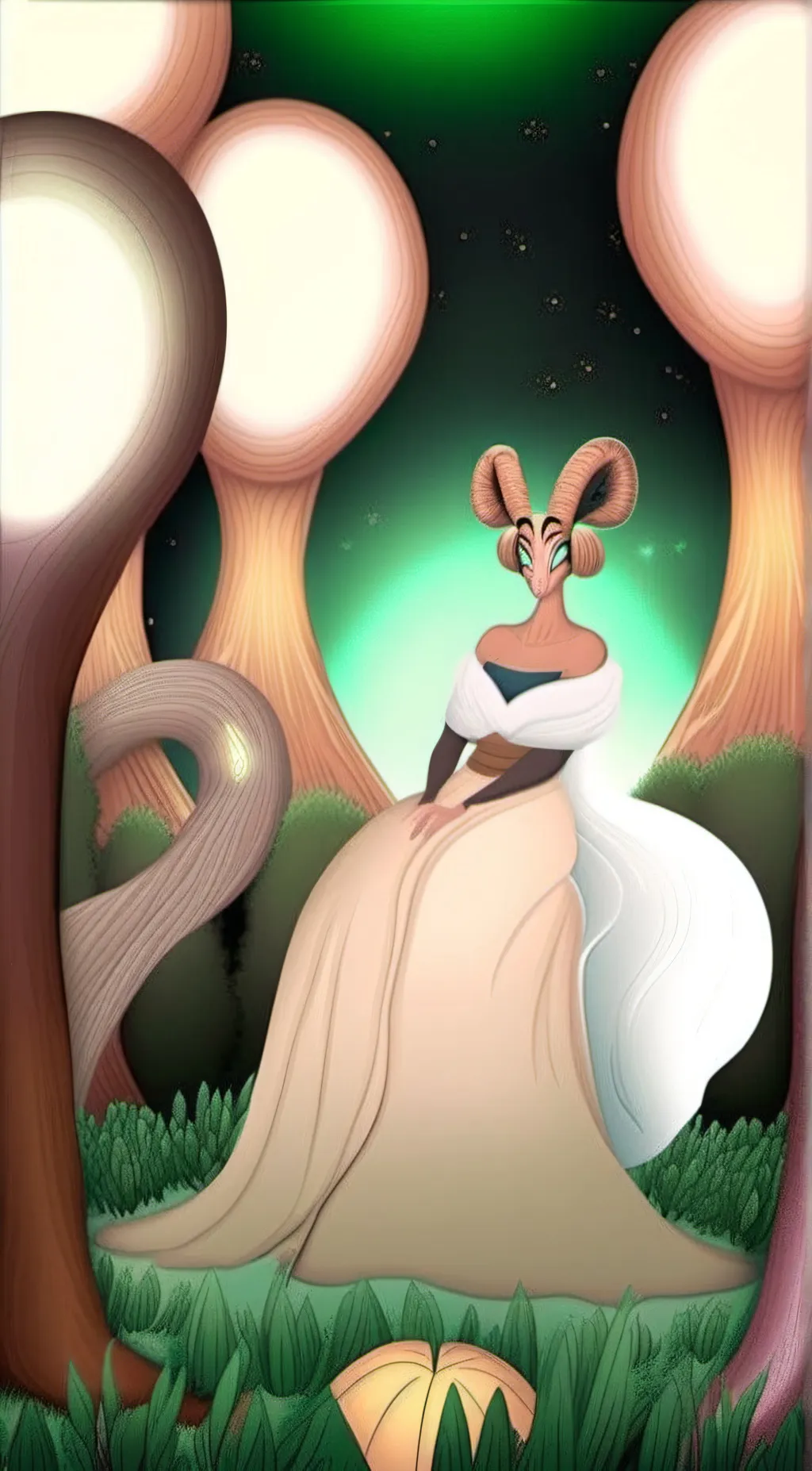 ai character: Nova background