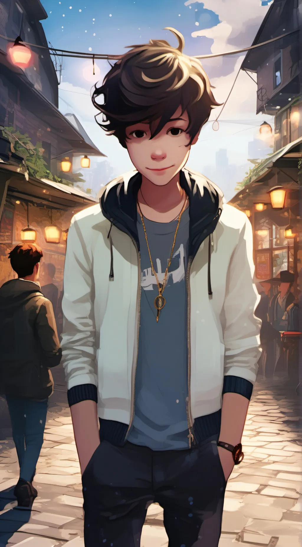 ai character: Boyfriend  background