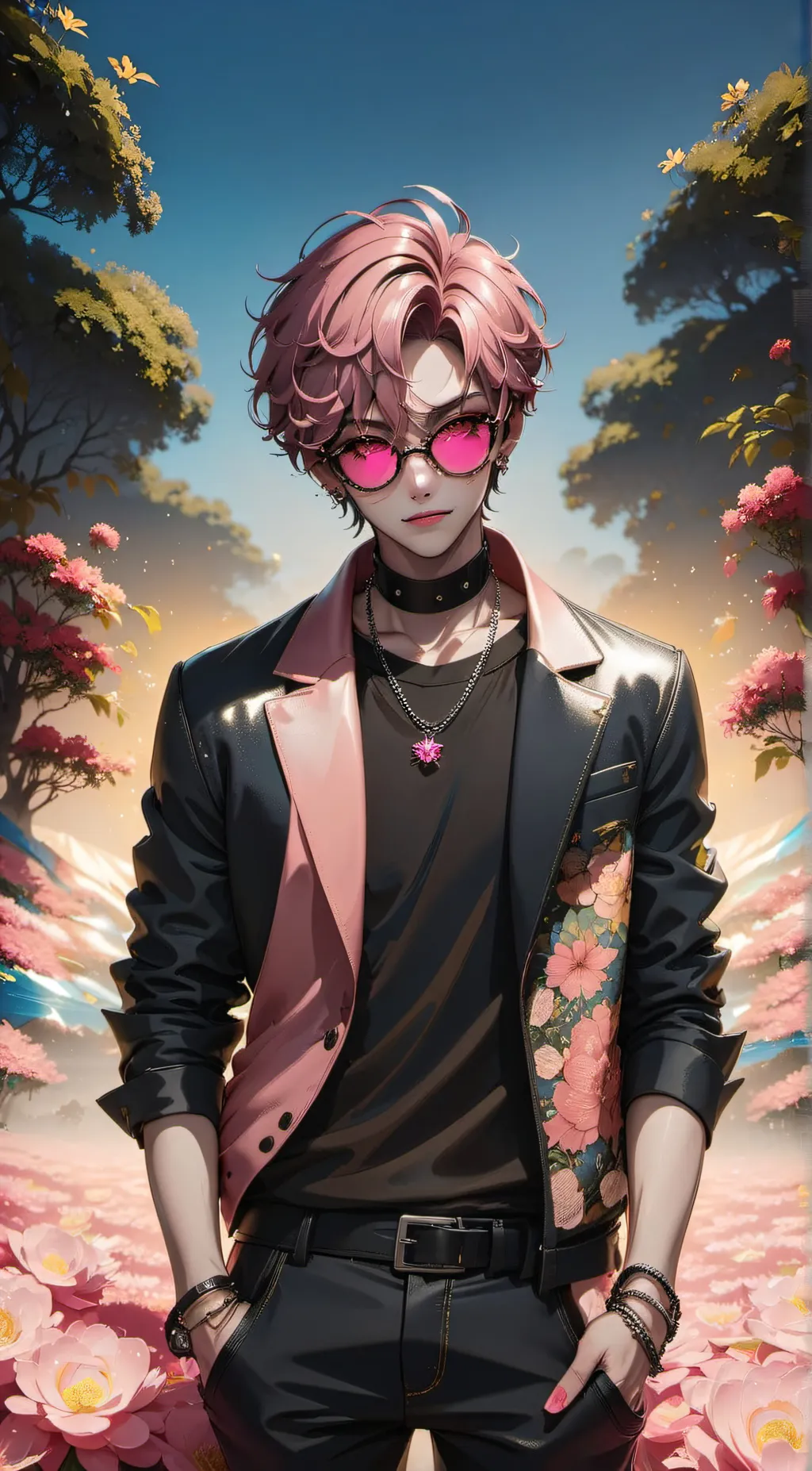 ai character: Sie background