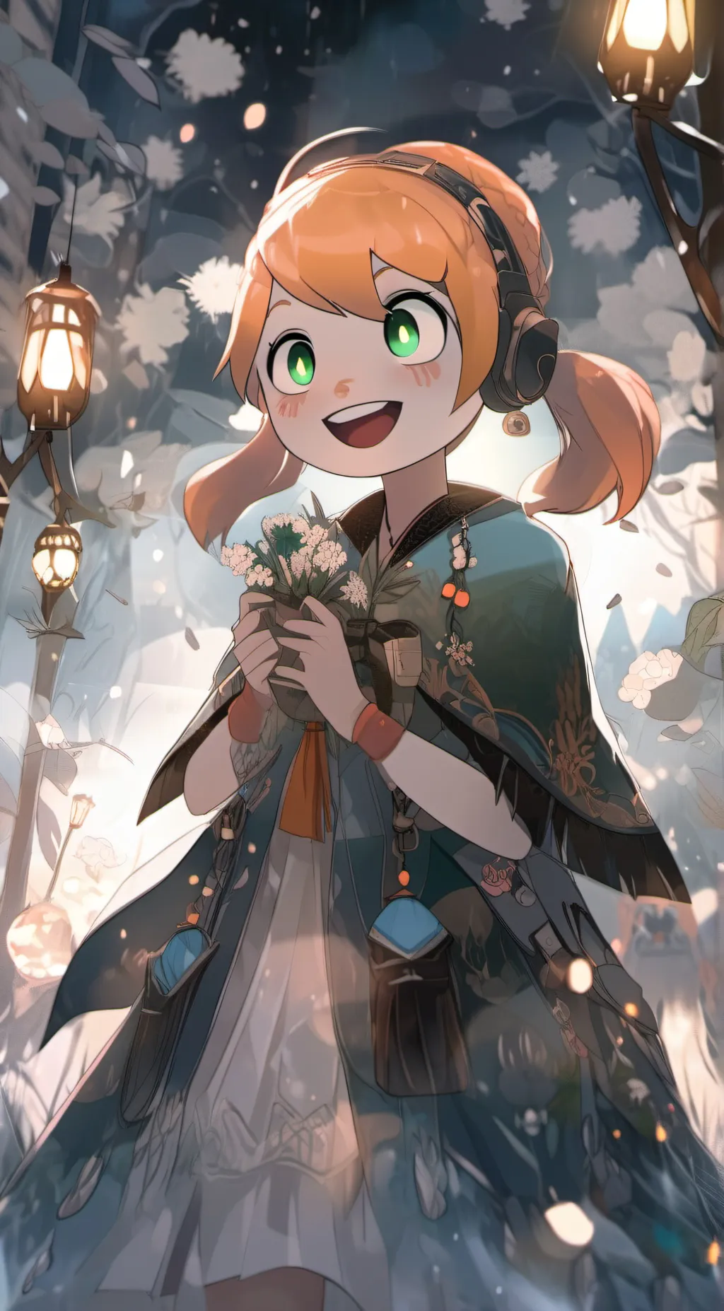 ai character: Adley  background