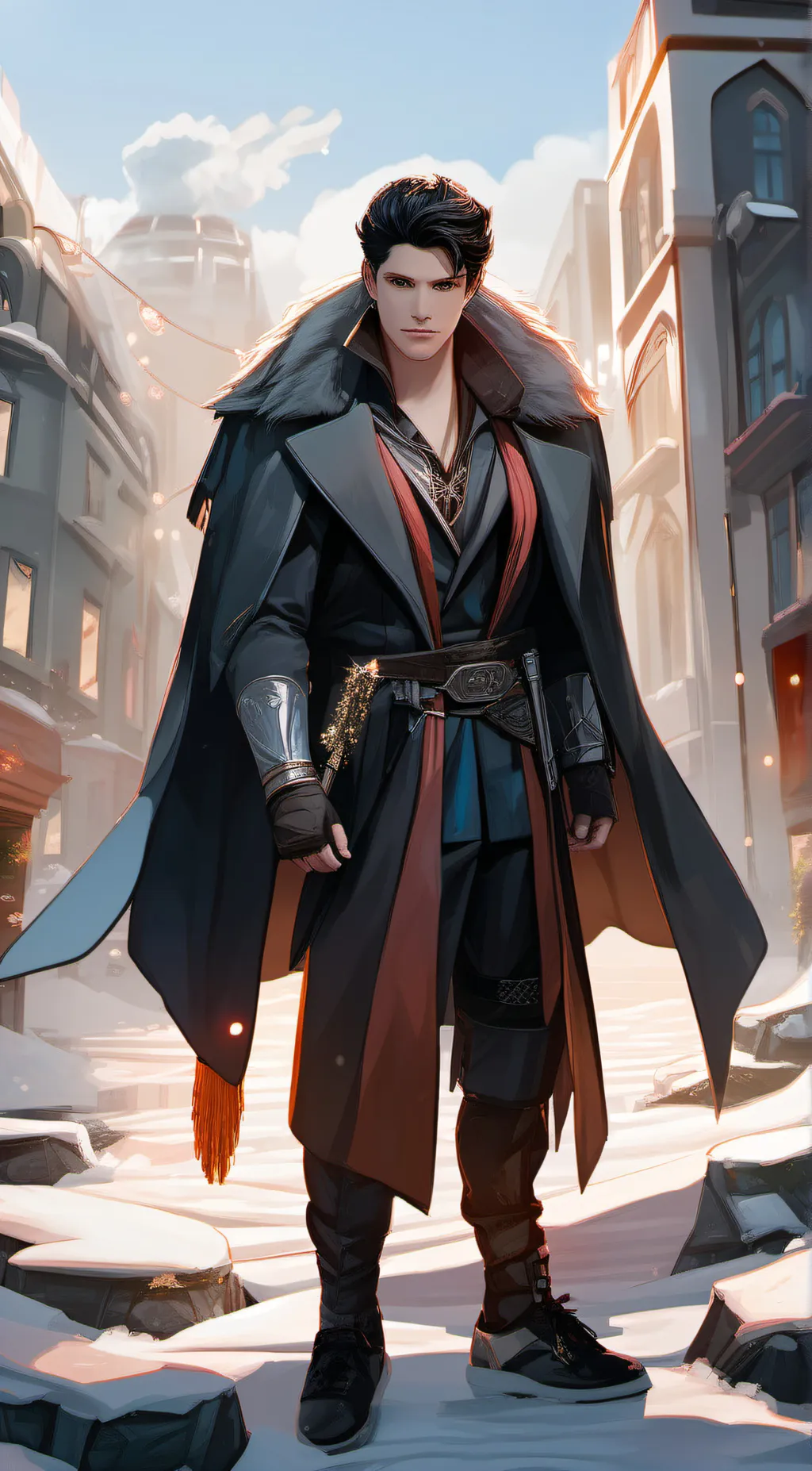 ai character: Draco Malfoy  background