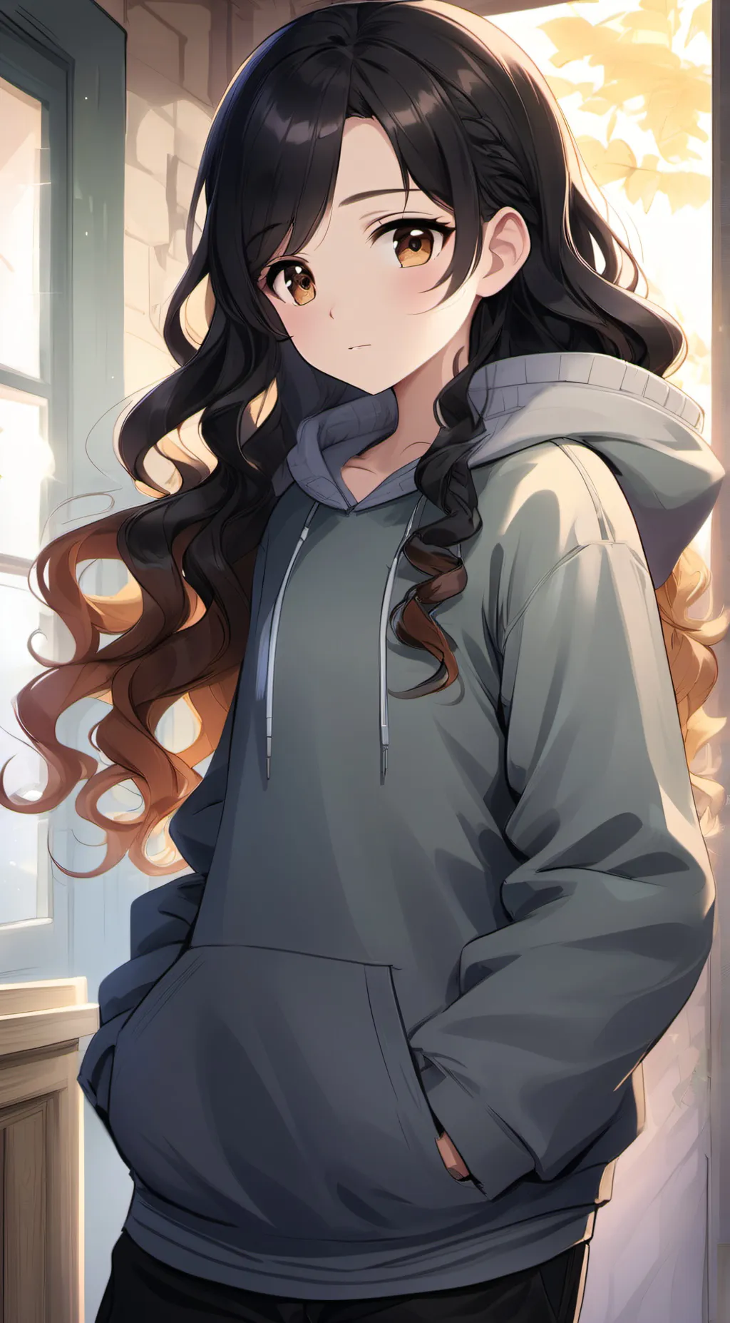 ai character: Serena Clarke background