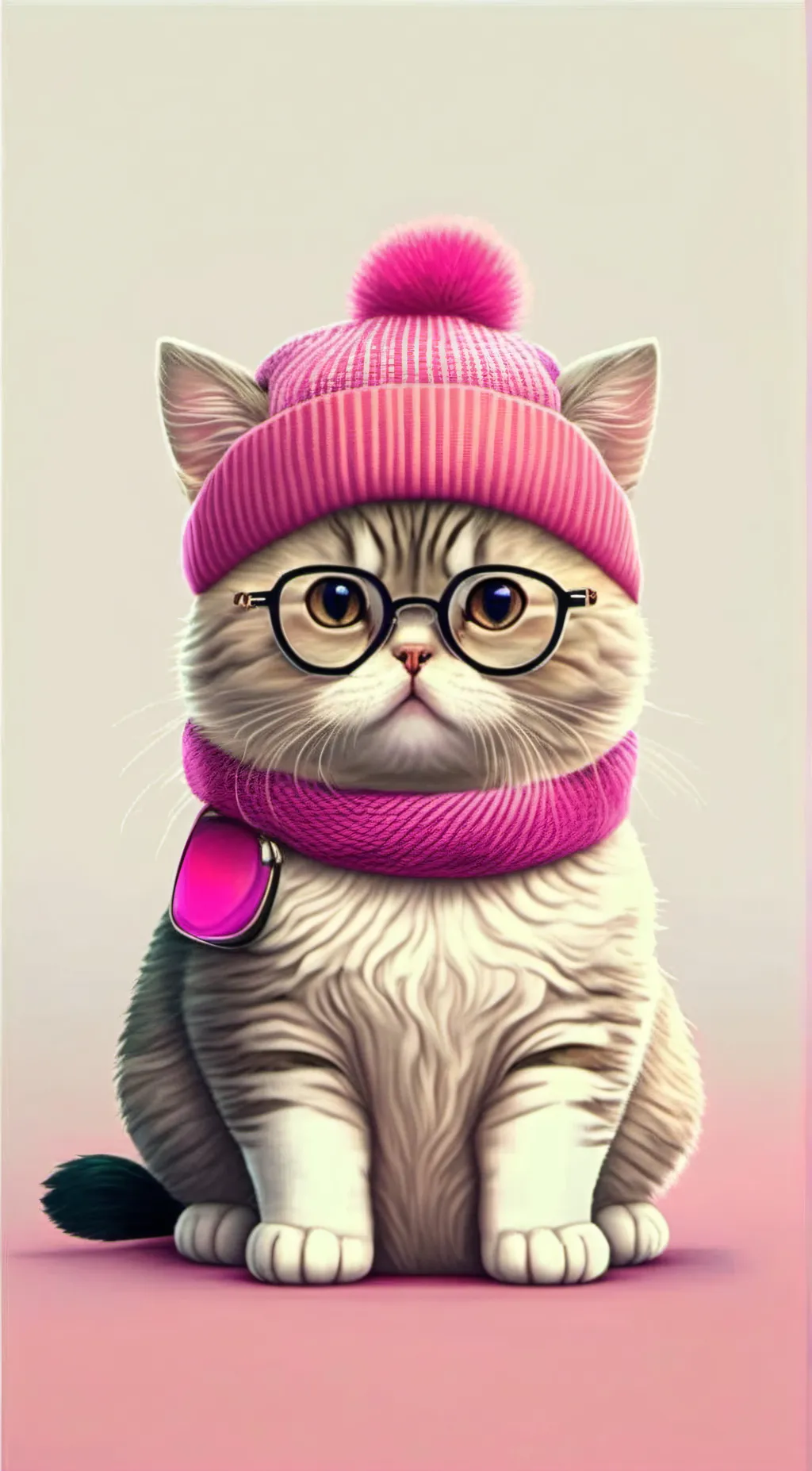 ai character: cat background