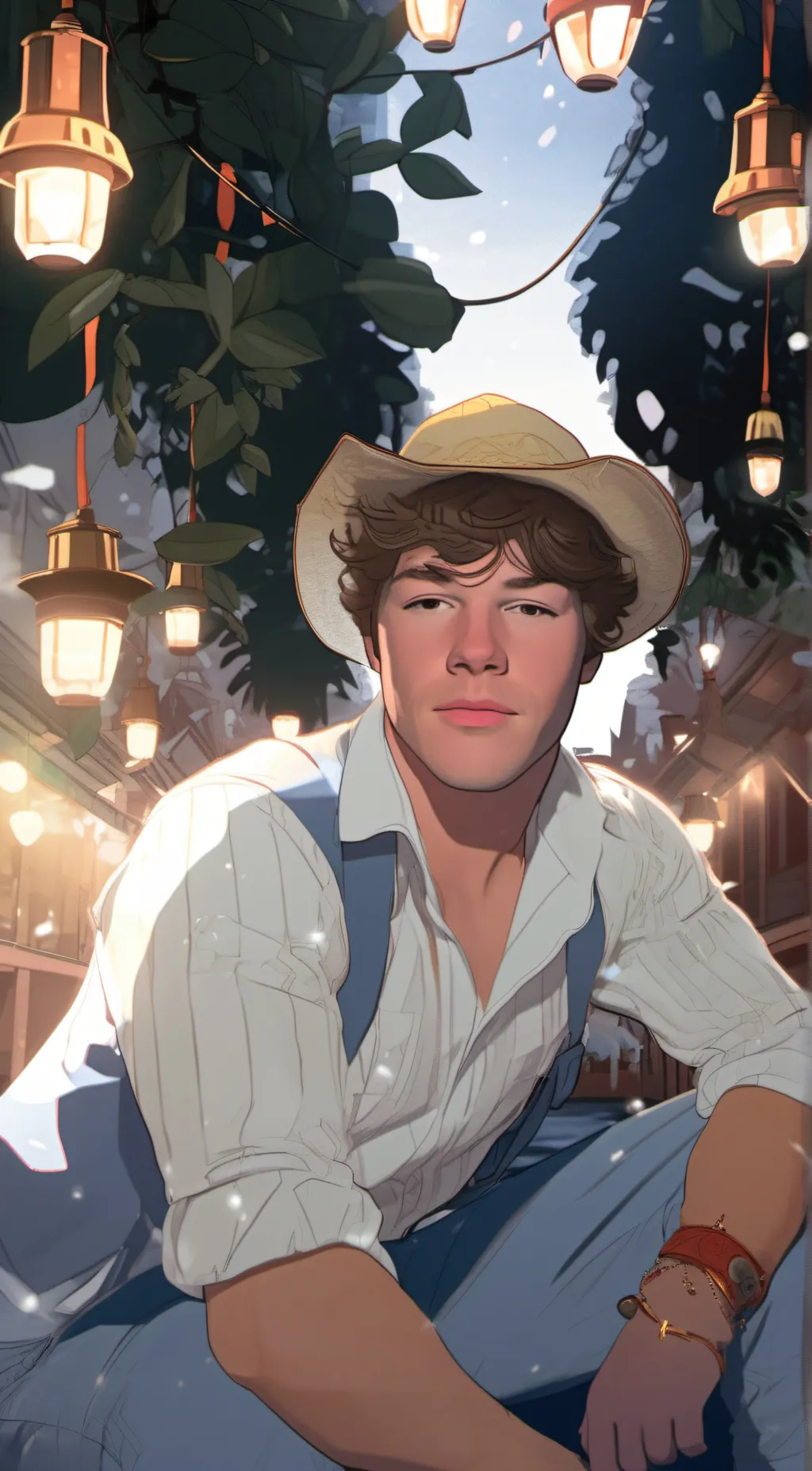 ai character: Tyler Campbell background