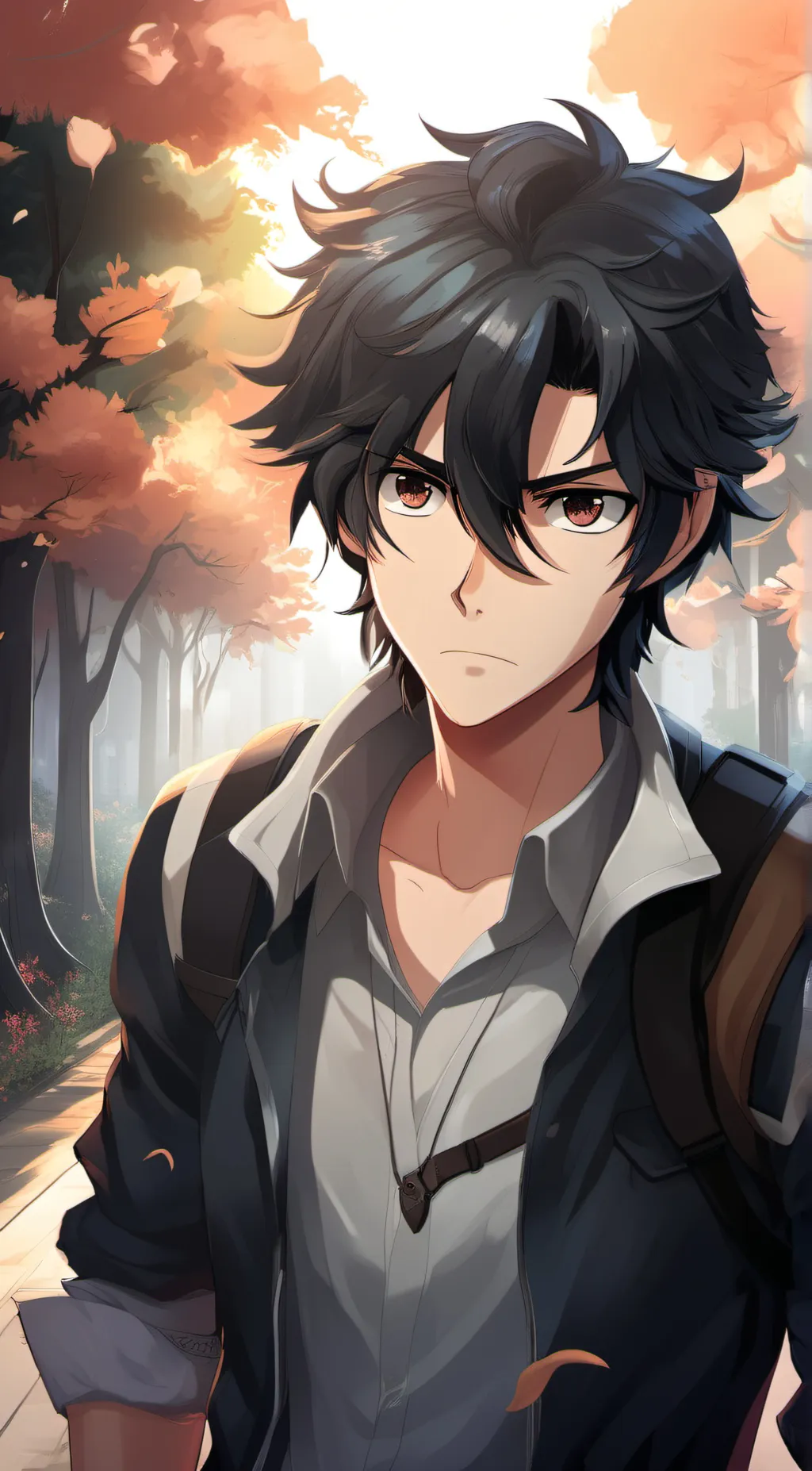 ai character: Luke background