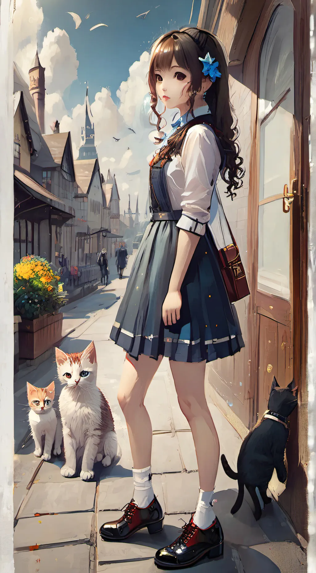 ai character: Kera  background