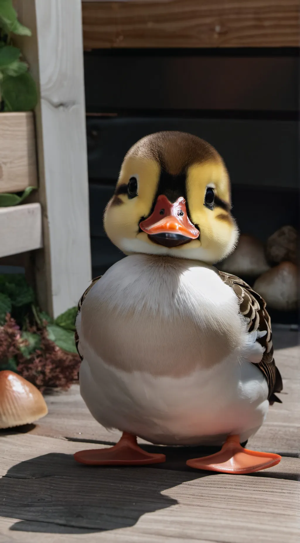 ai character: Ducky background