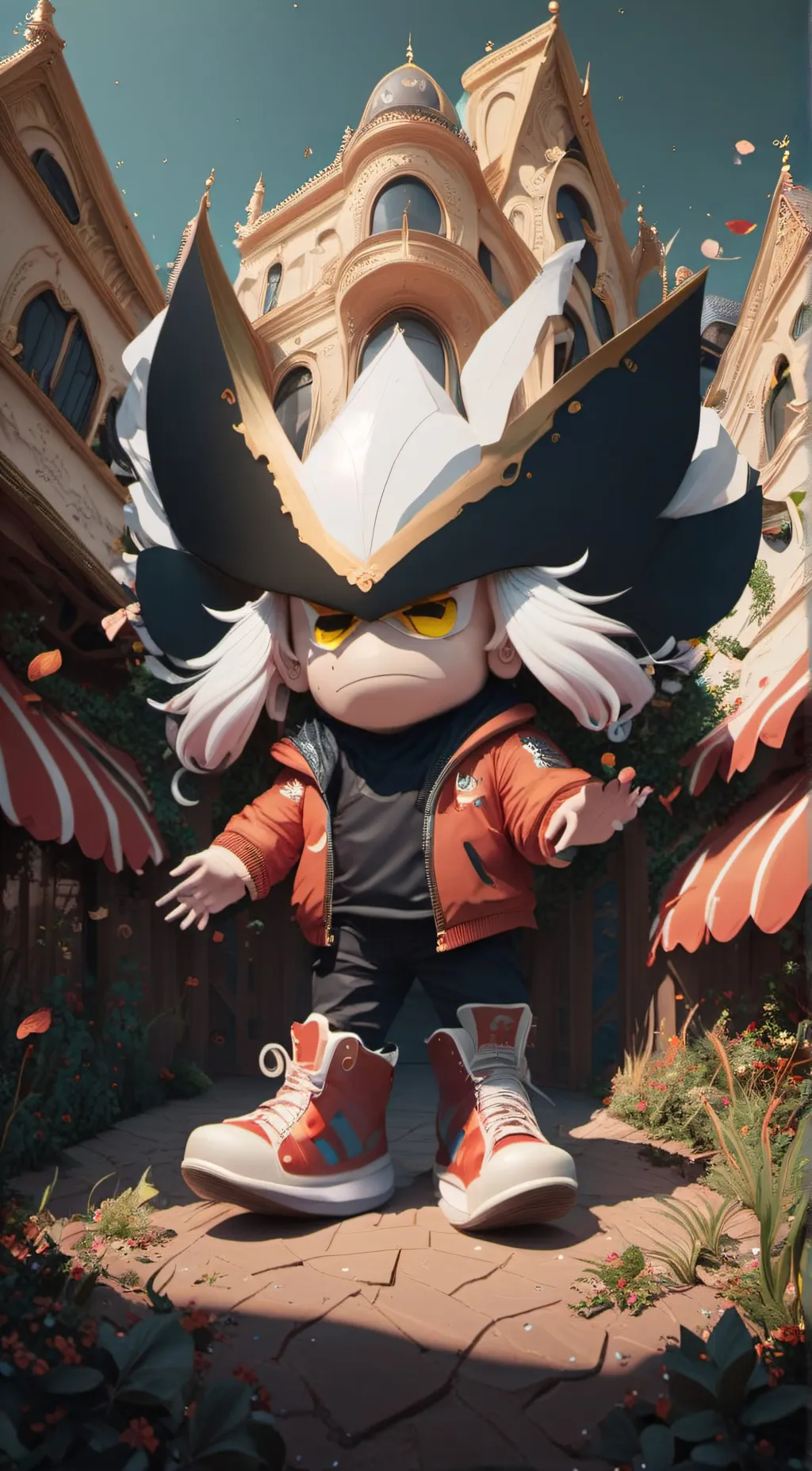 ai character: dumdumdum background