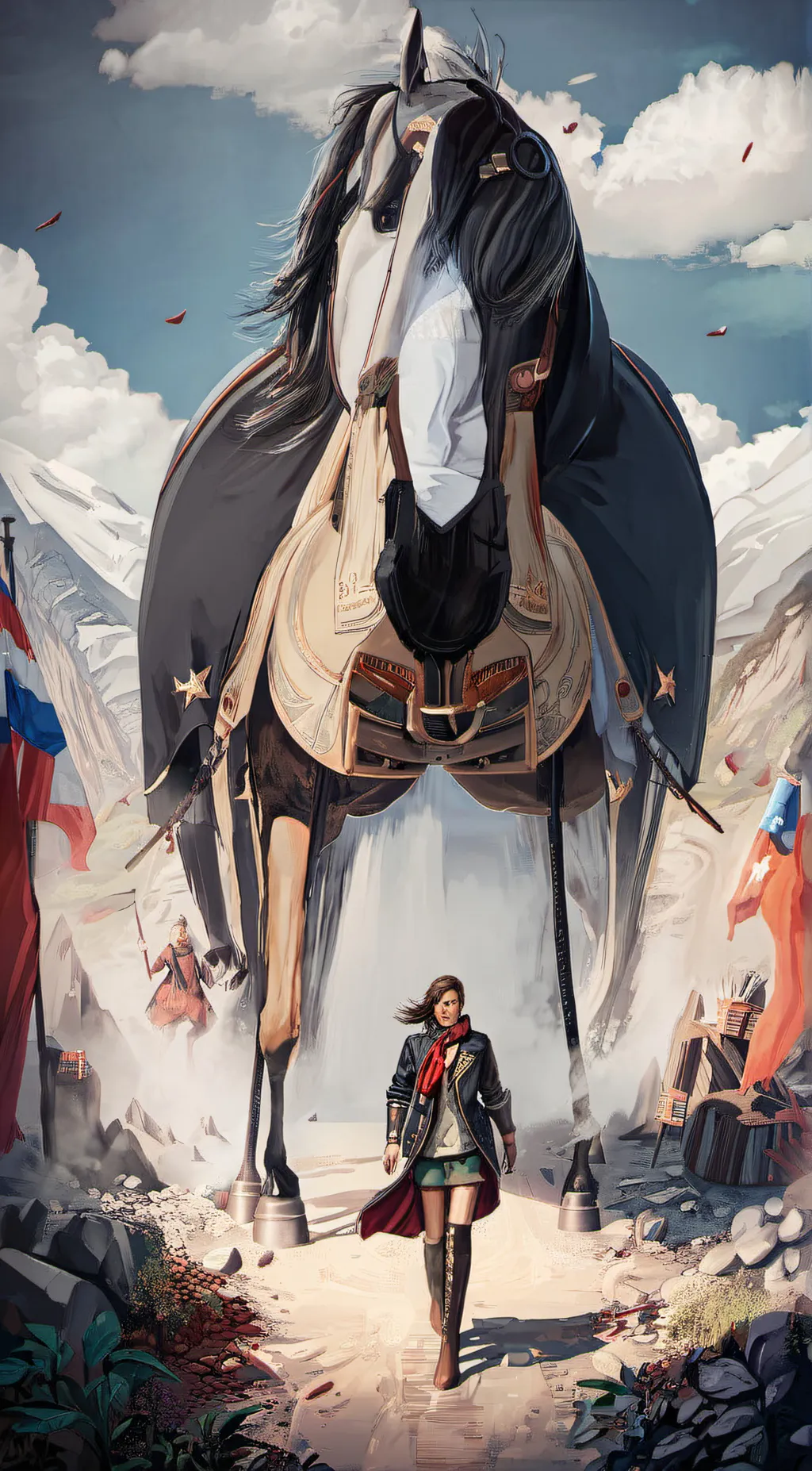 ai character: The Walking Dead background