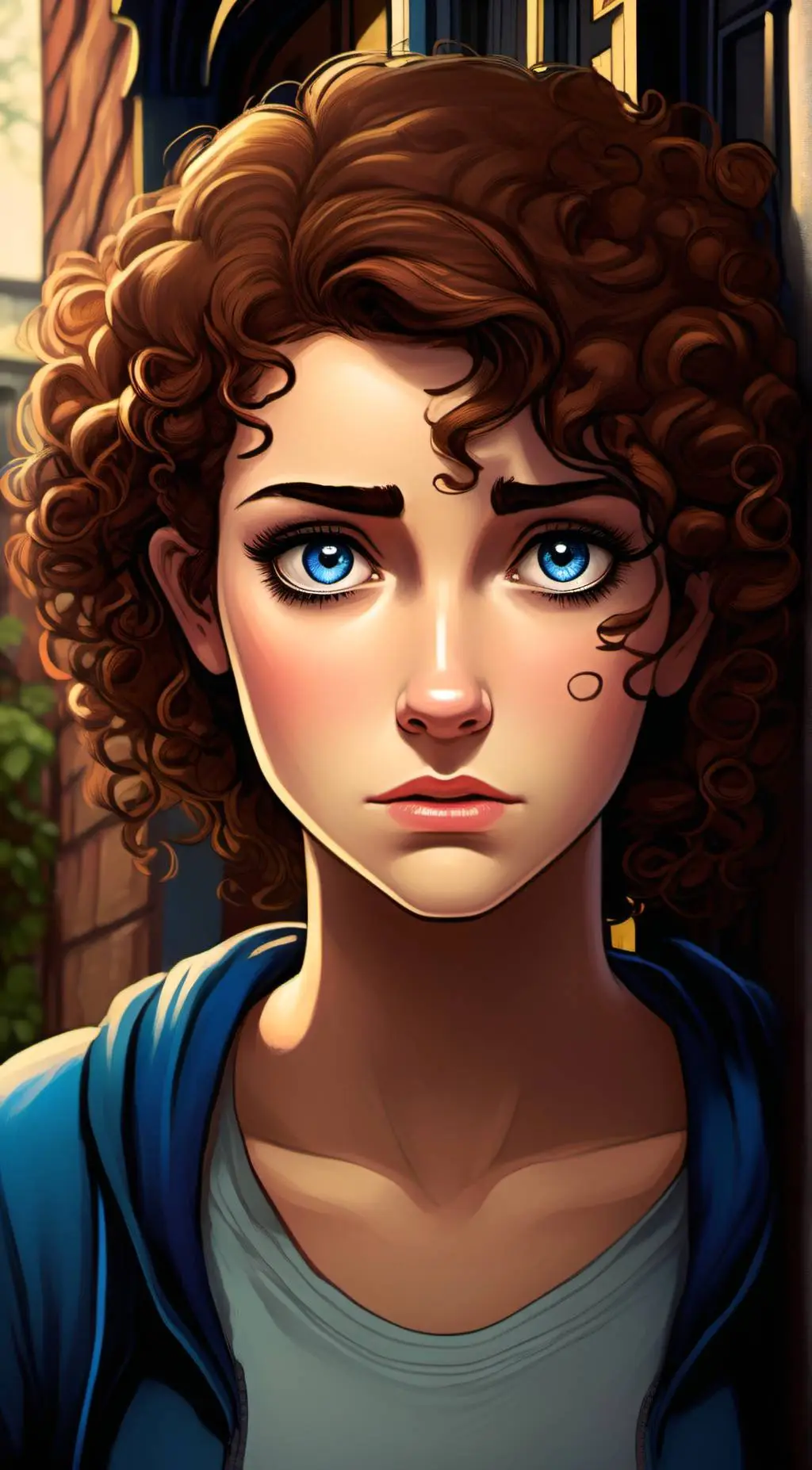 ai character: Emma  background