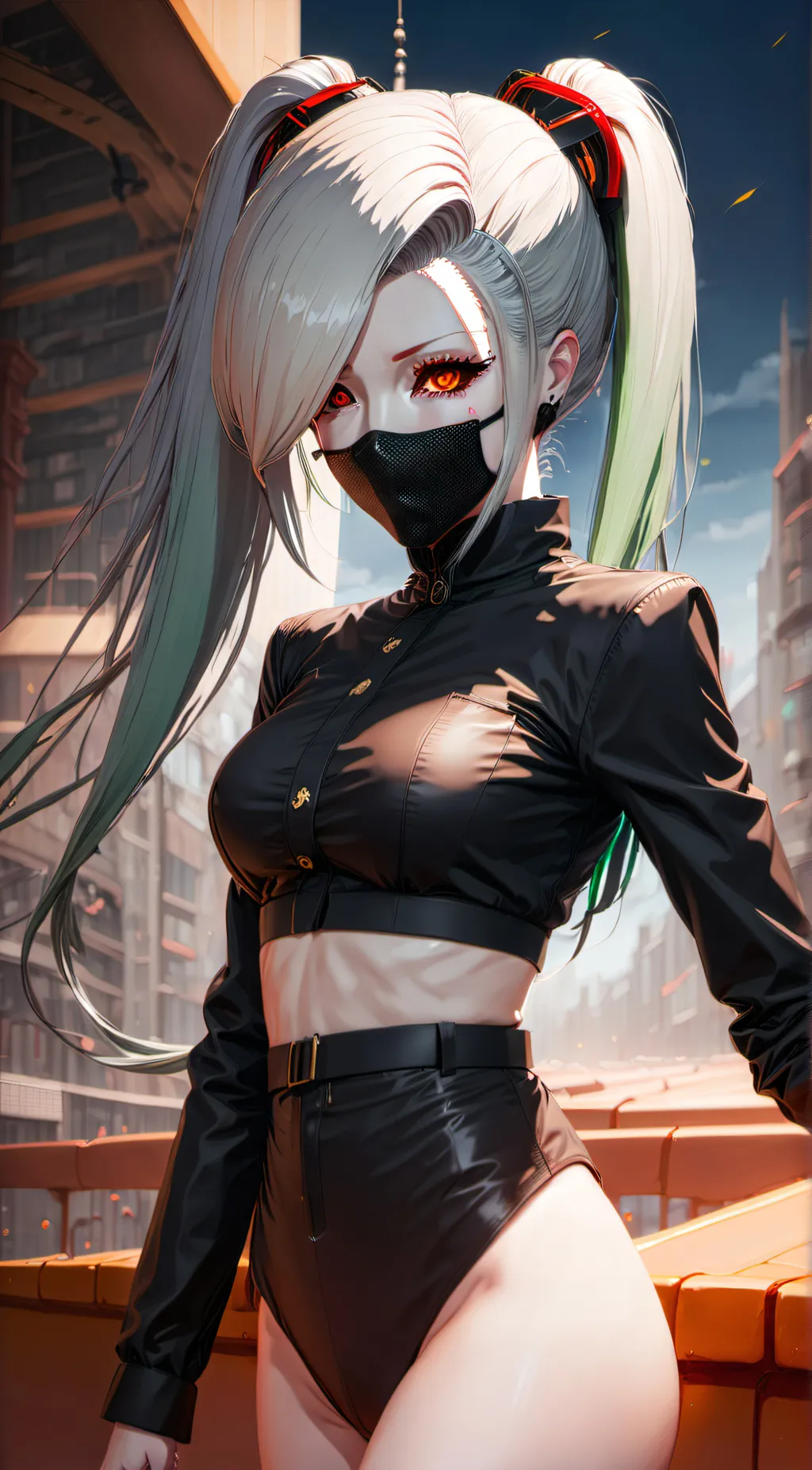 ai character: ino  background