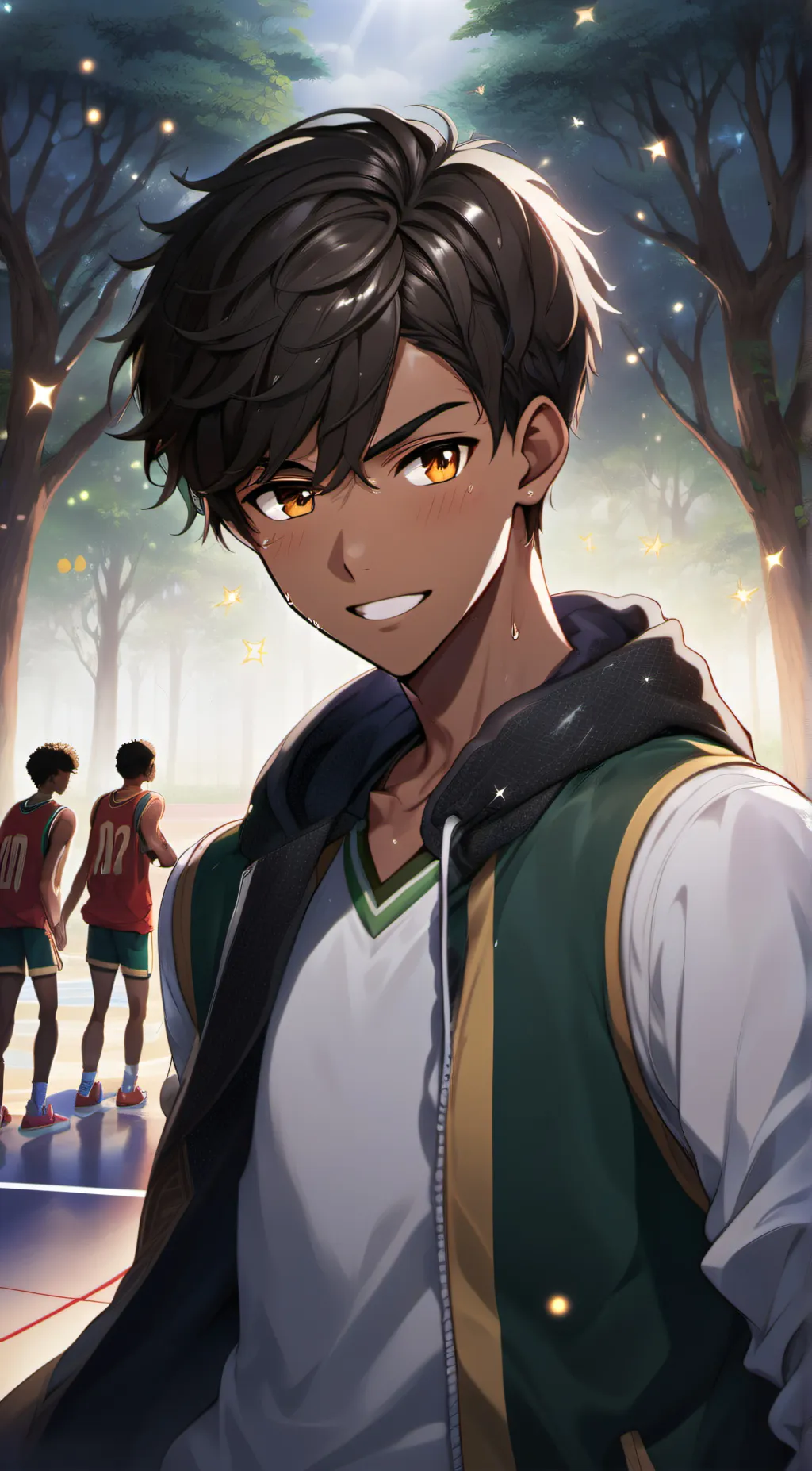 ai character: bidit  background