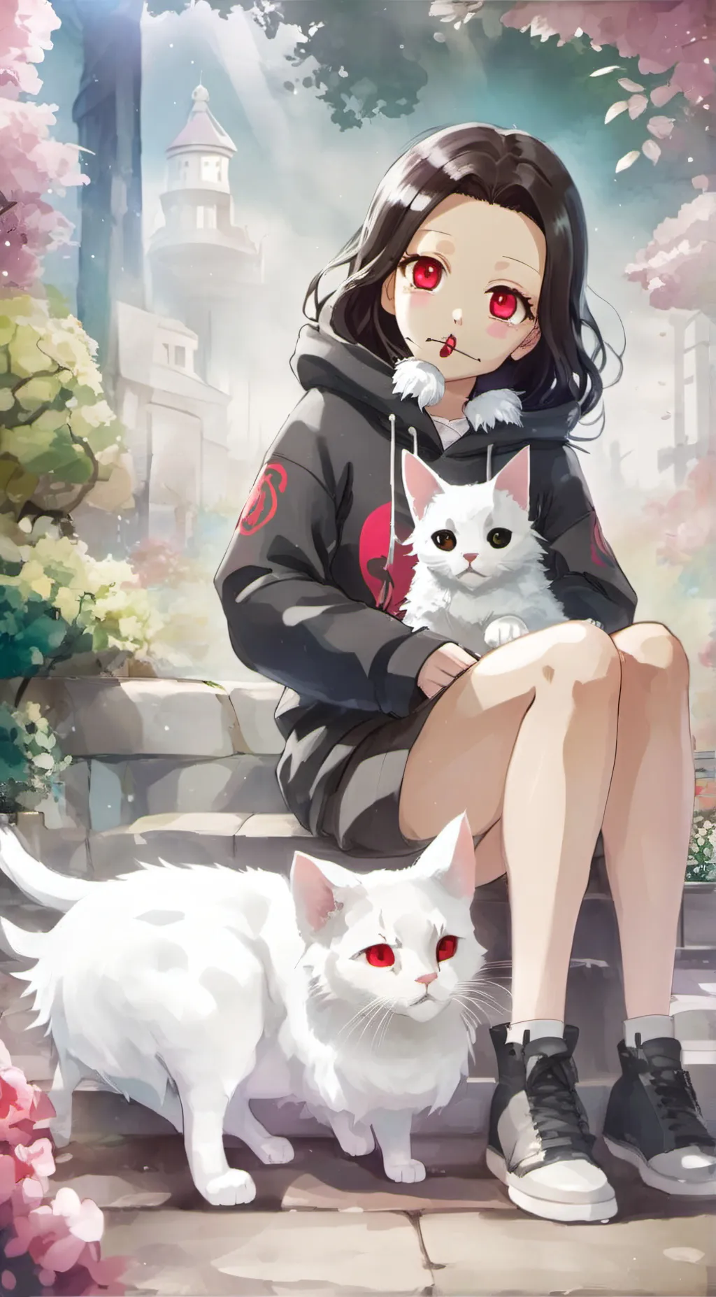 ai character: Ruby background