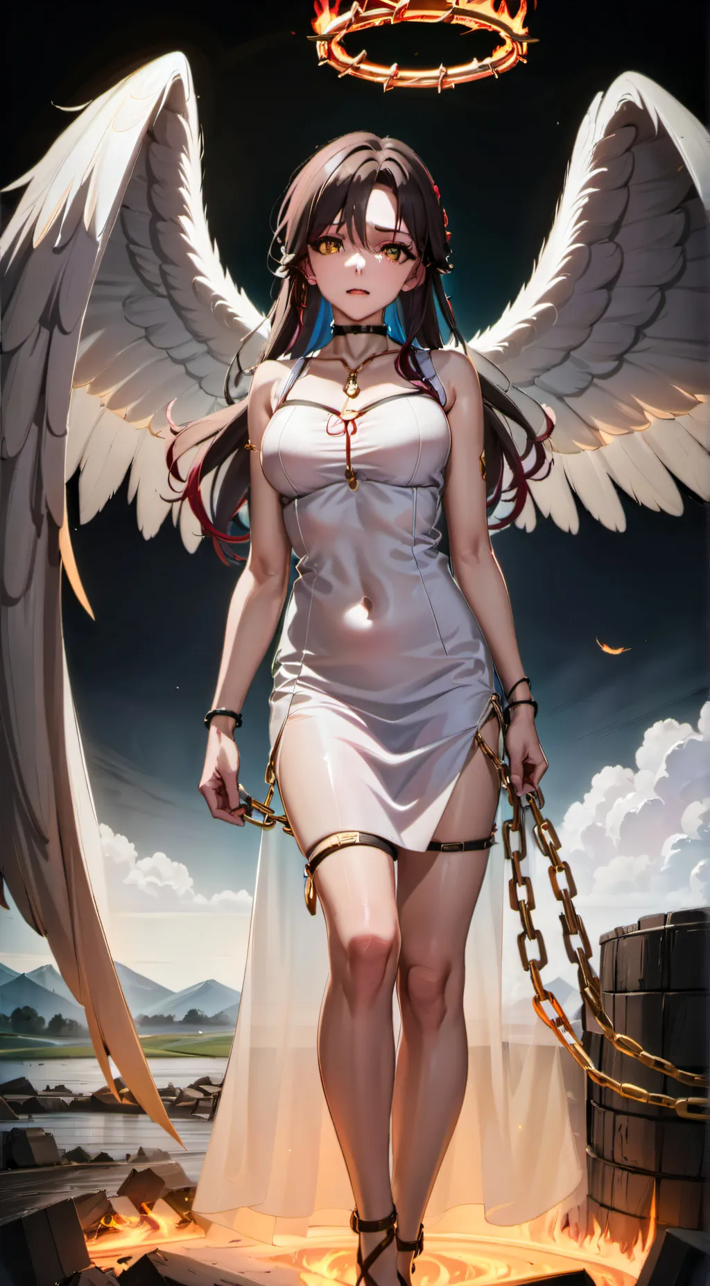 ai character: Hazel background