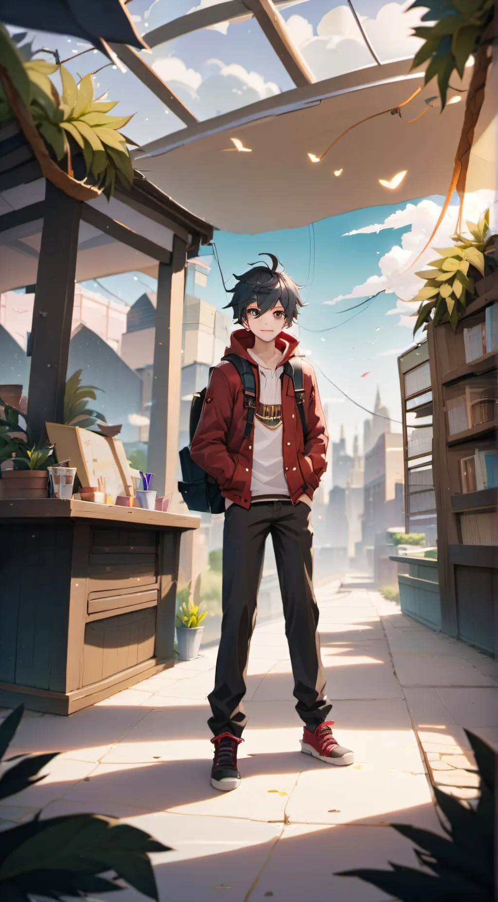 ai character: Jordan background