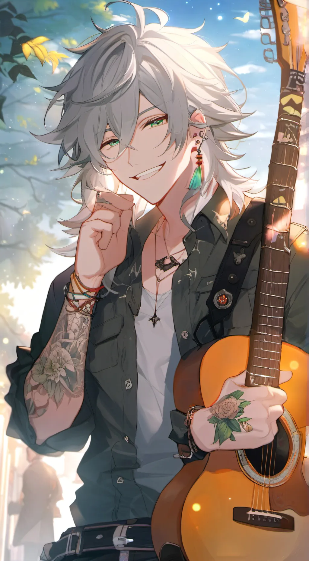 ai character: Andy background