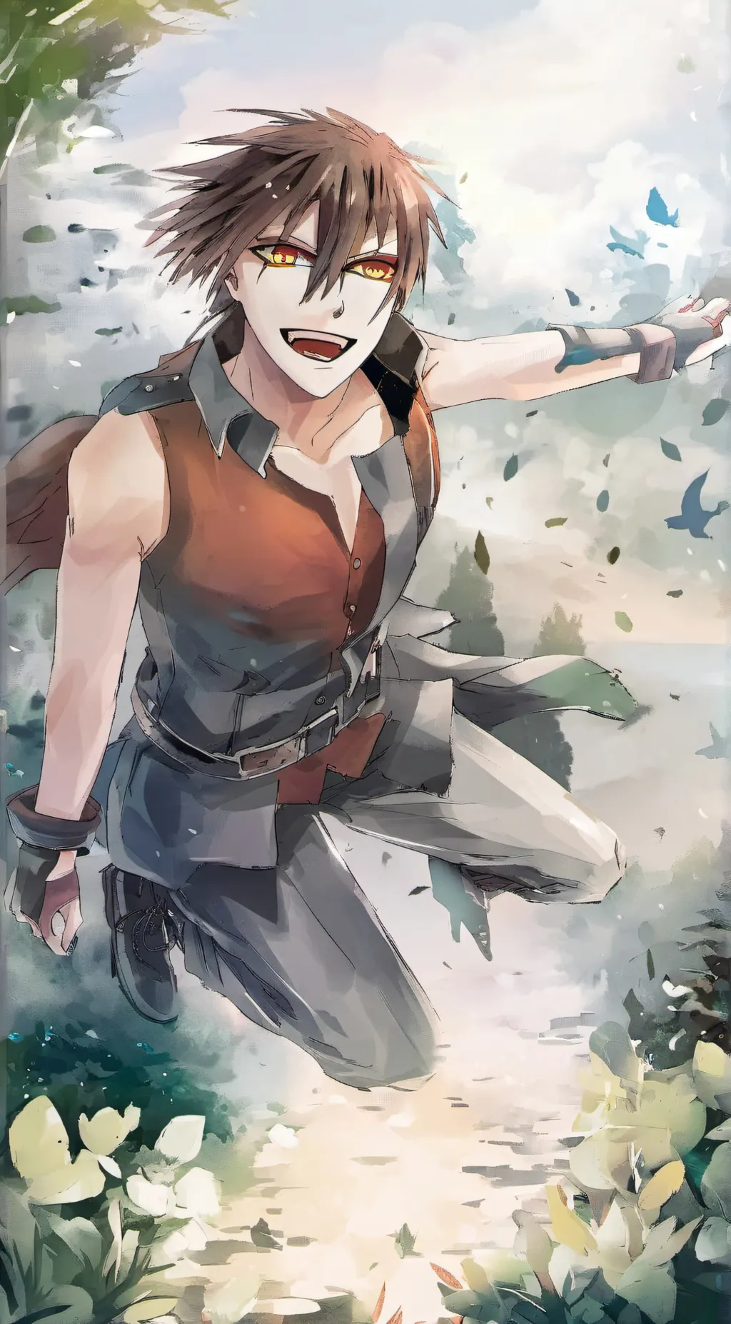 ai character: tmnt background