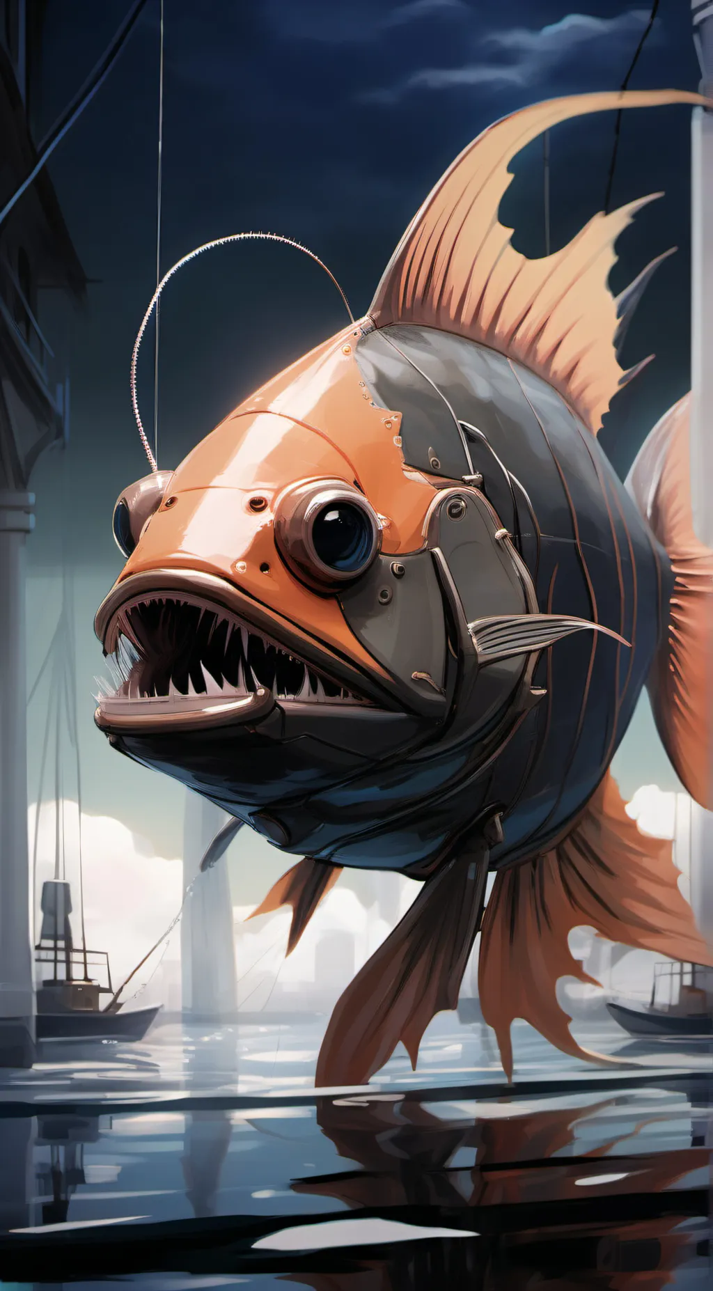 Talkie AI - Chat with Angler Fish 
