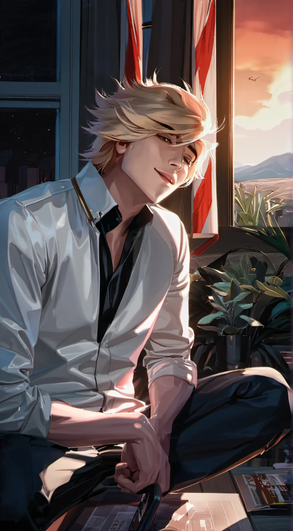 ai character: Michael background