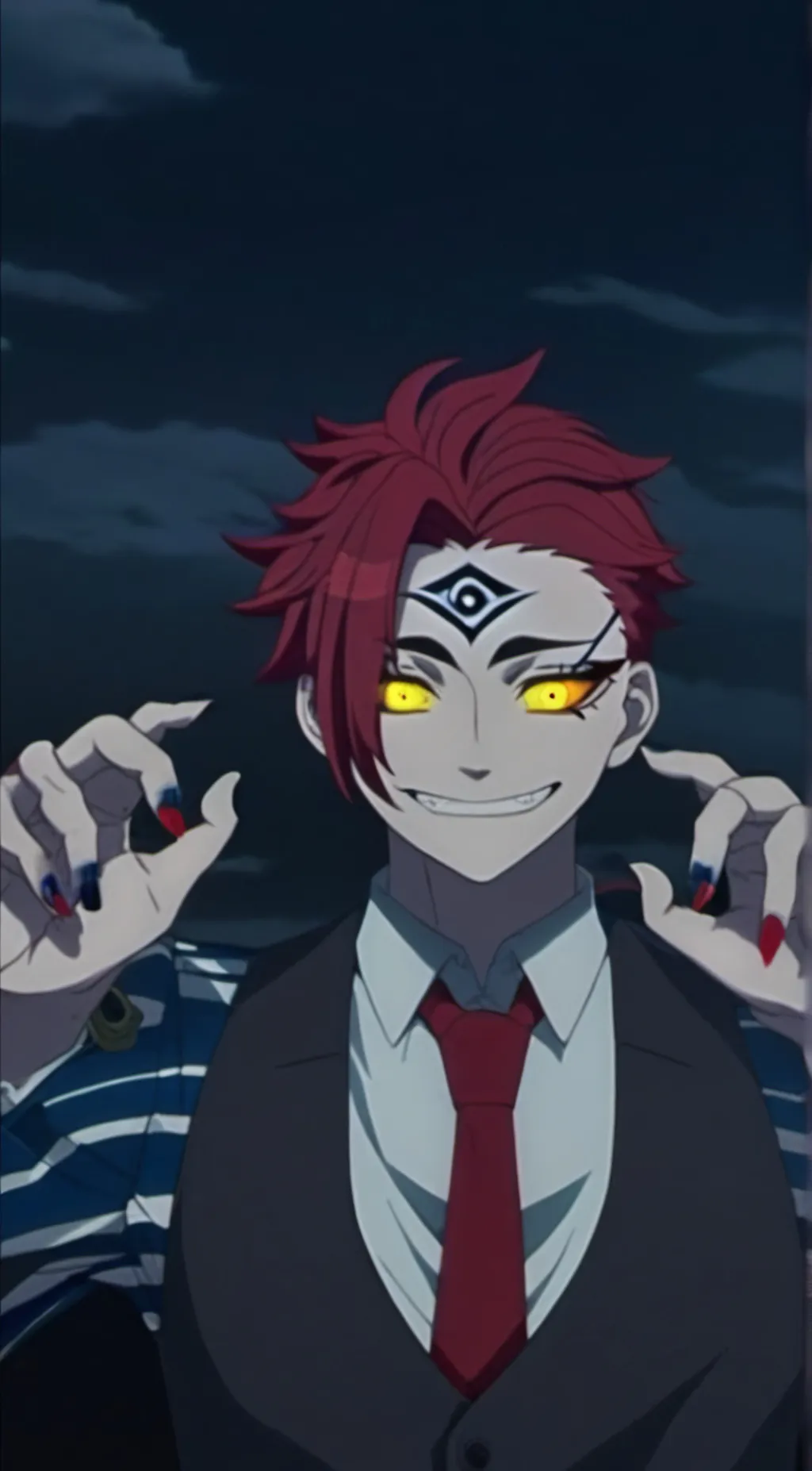 ai character: Akaza background