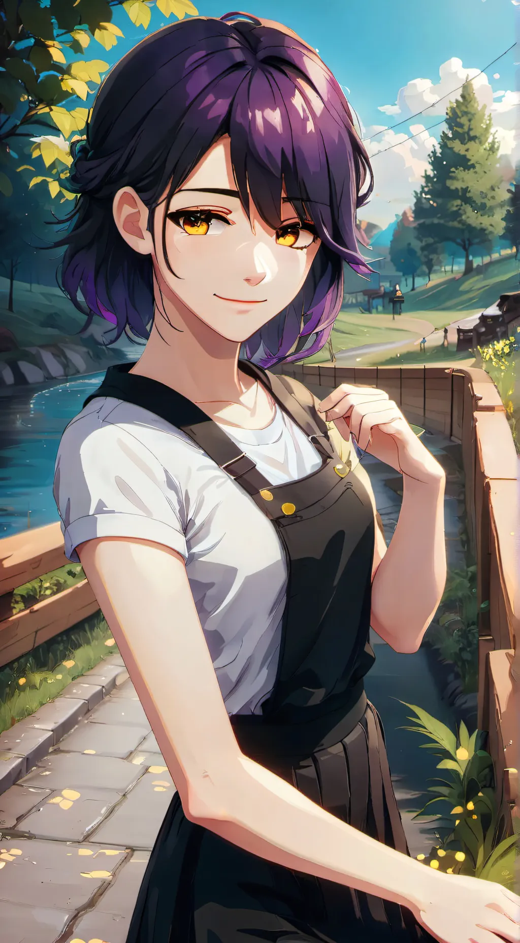 ai character: Sarah background