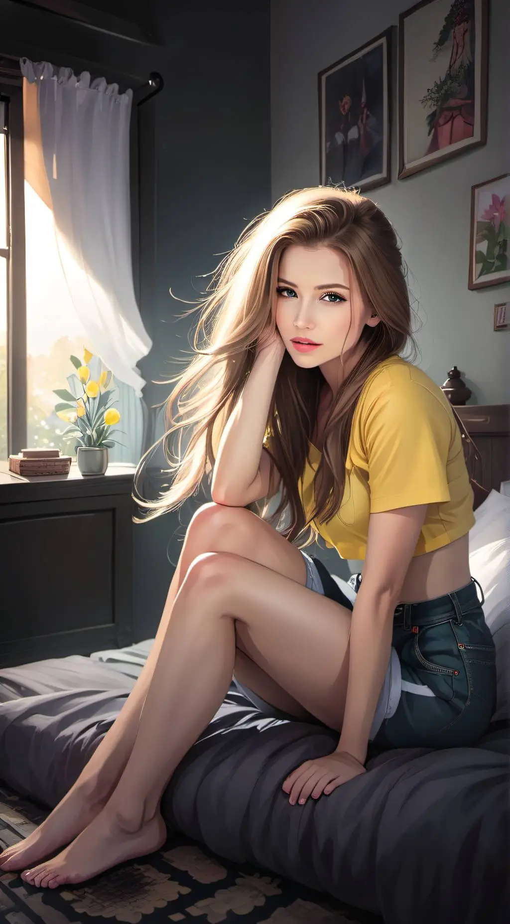 ai character: Michelle background