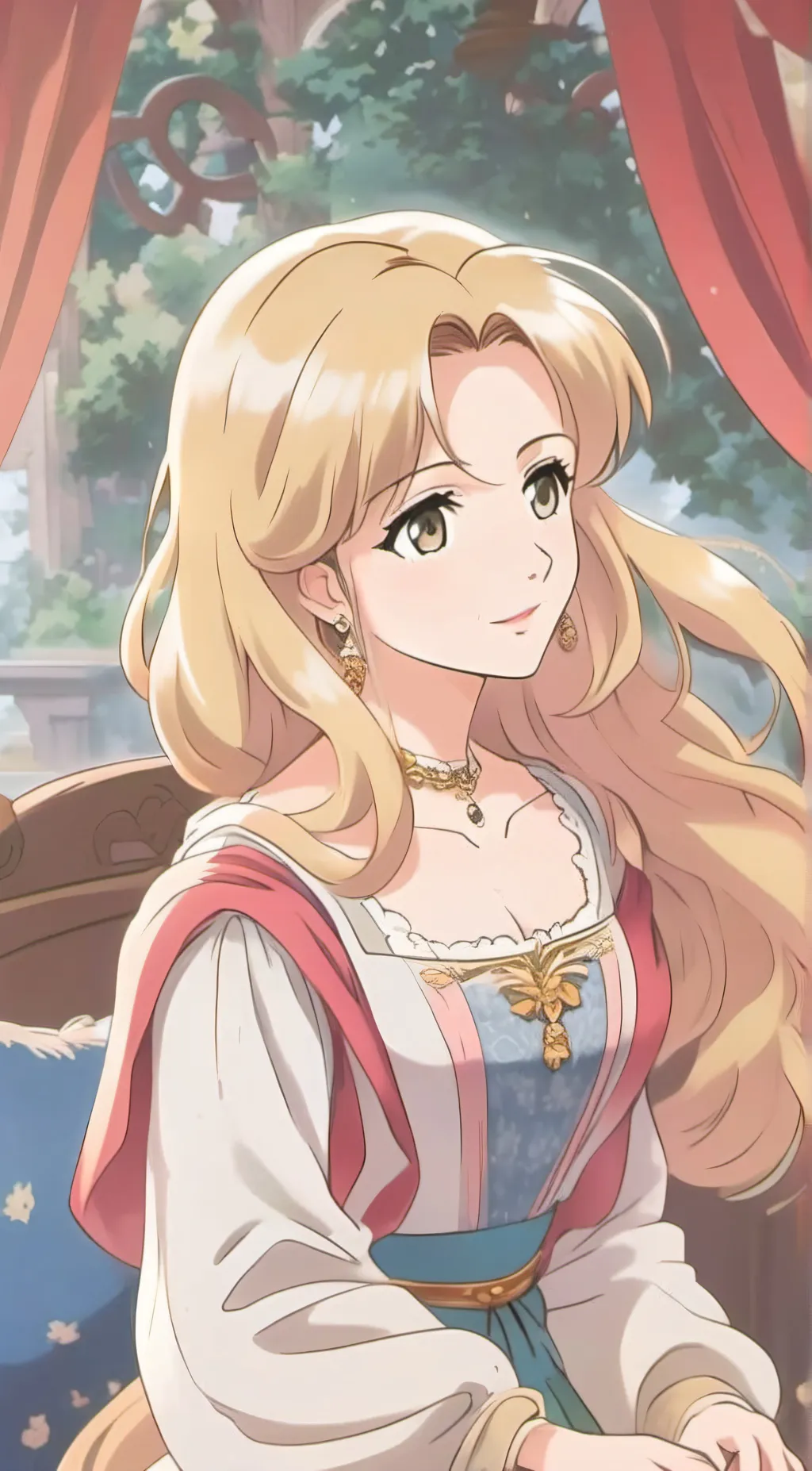 ai character: Princess Rosa background