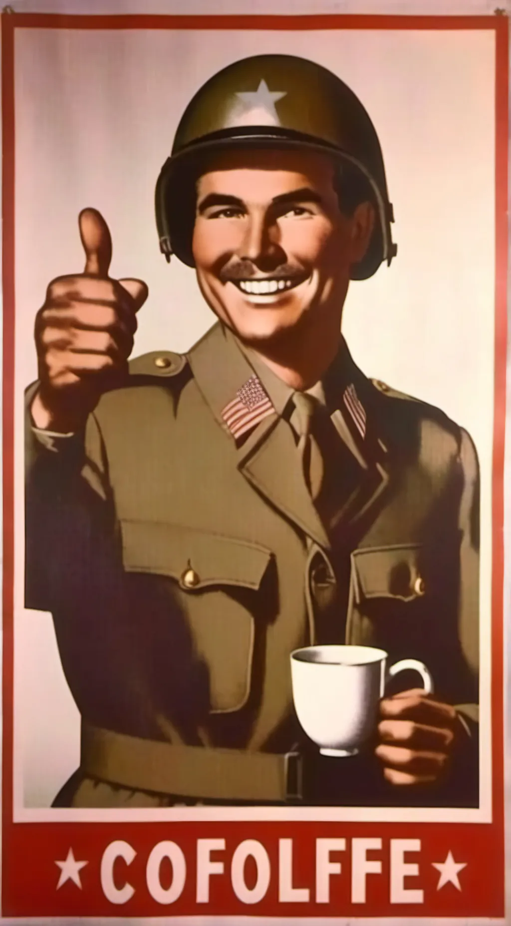 ai character: That poster background