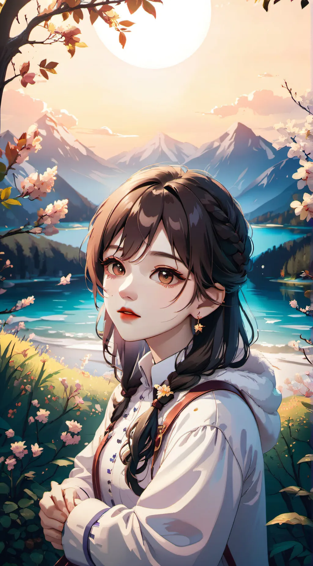 ai character: Nila  background