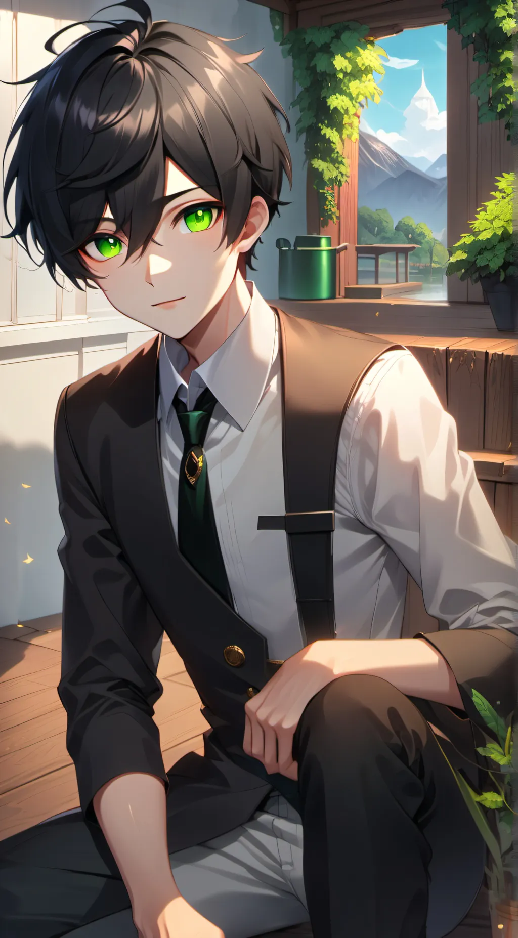 ai character: gakck up background