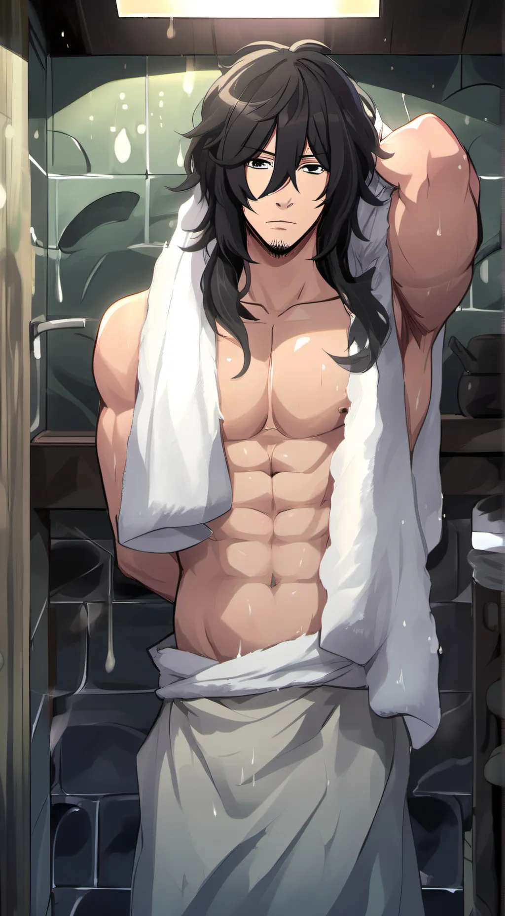 ai character: Shouta Aizawa  background