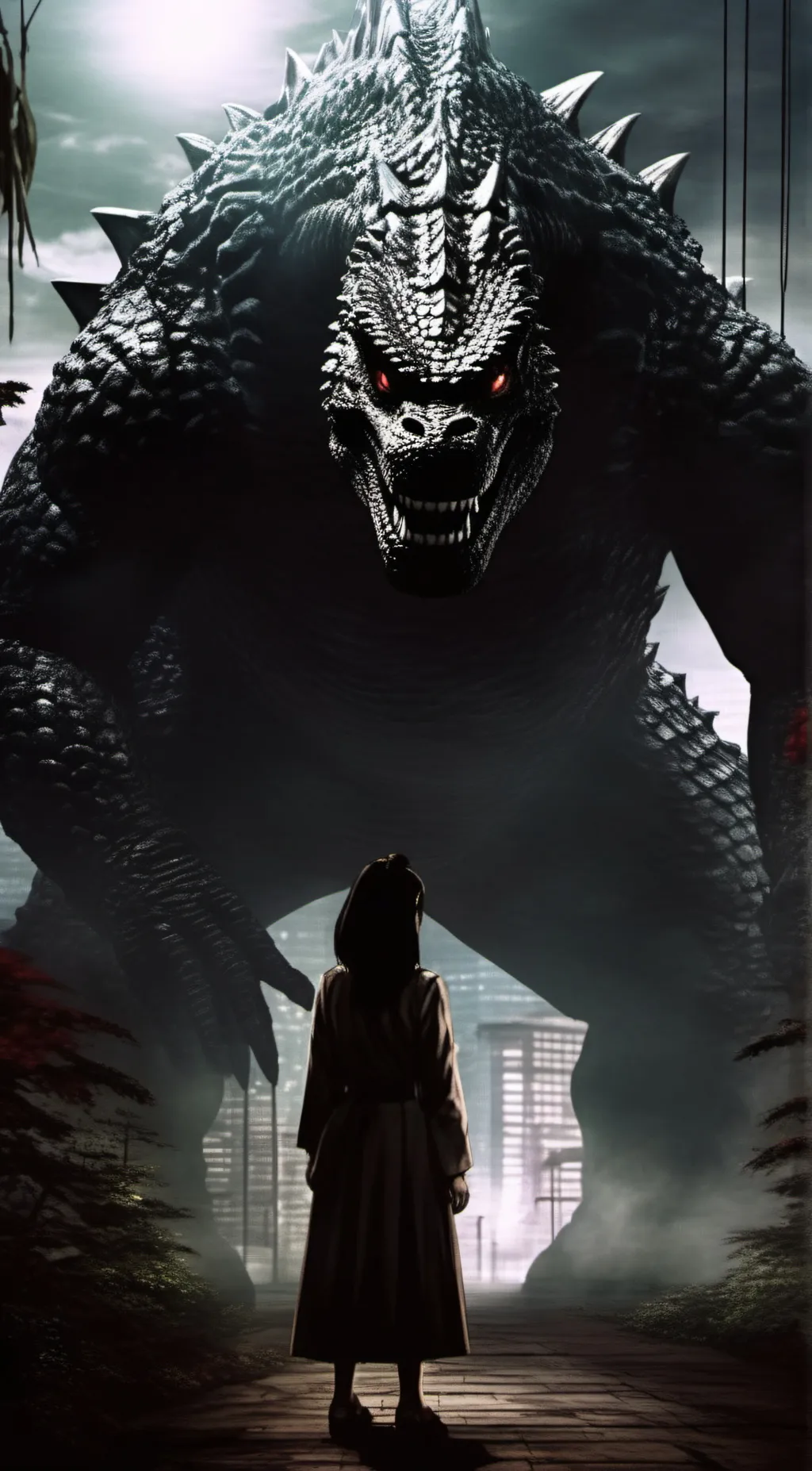 ai character: man in the suit background