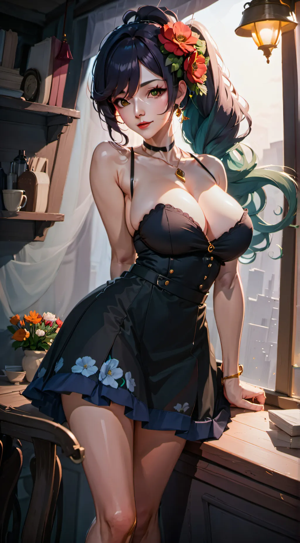 ai character: Olivia background