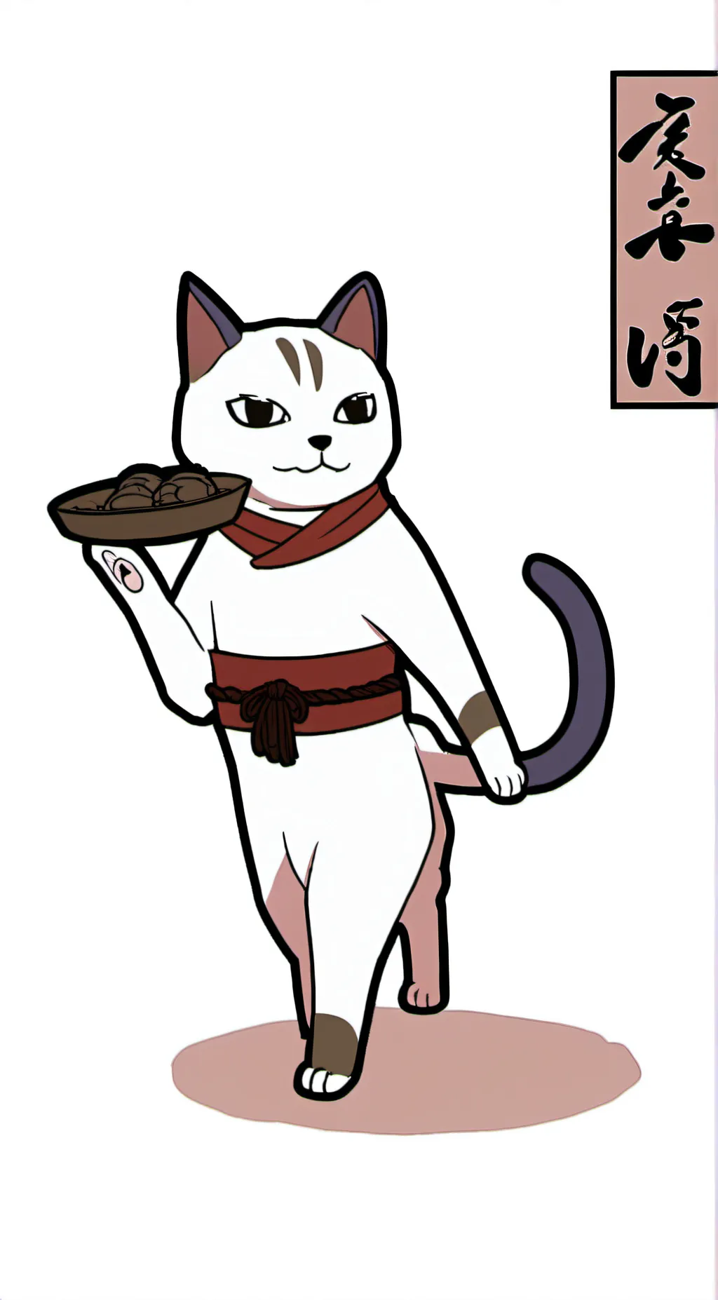 ai character: ChipFlake background