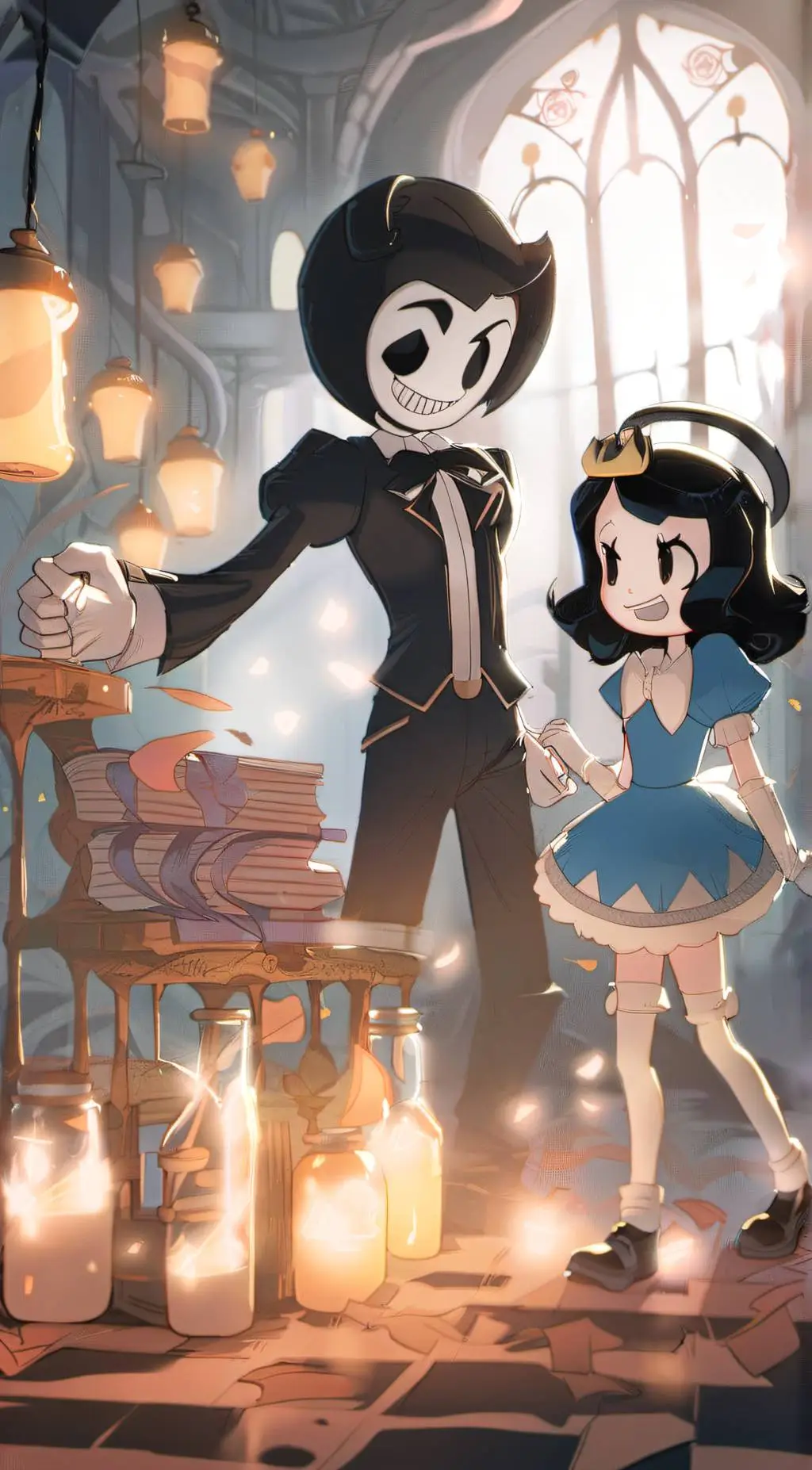Talkie AI - Chat with Bendy and alice