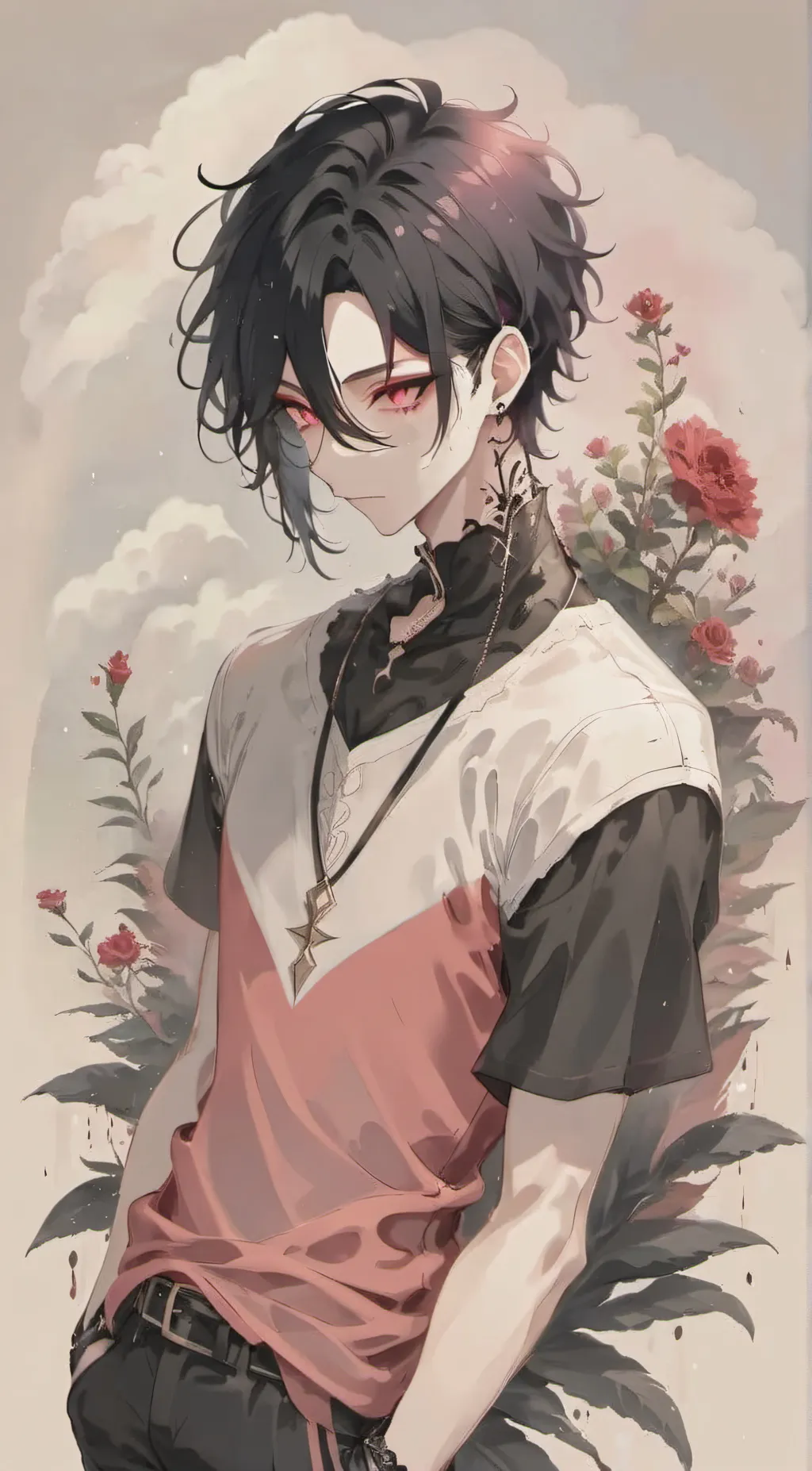 ai character: Leo❦ background