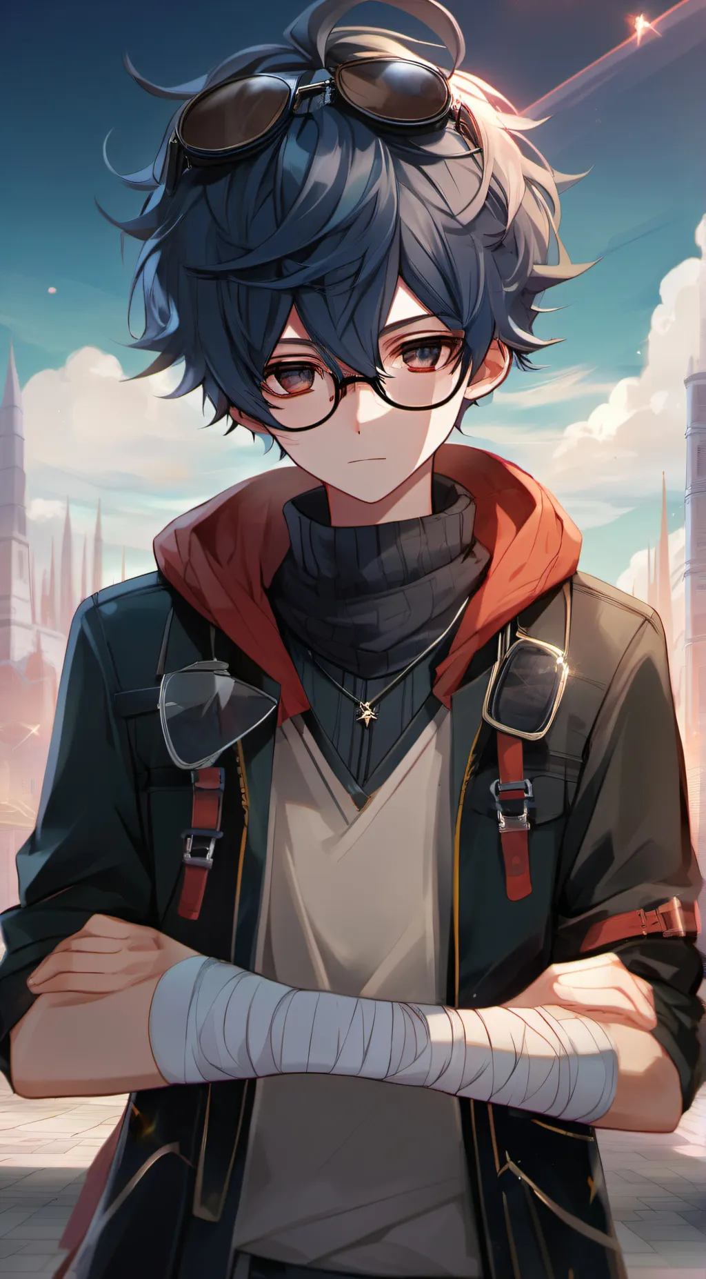 ai character: !?Noah!? background