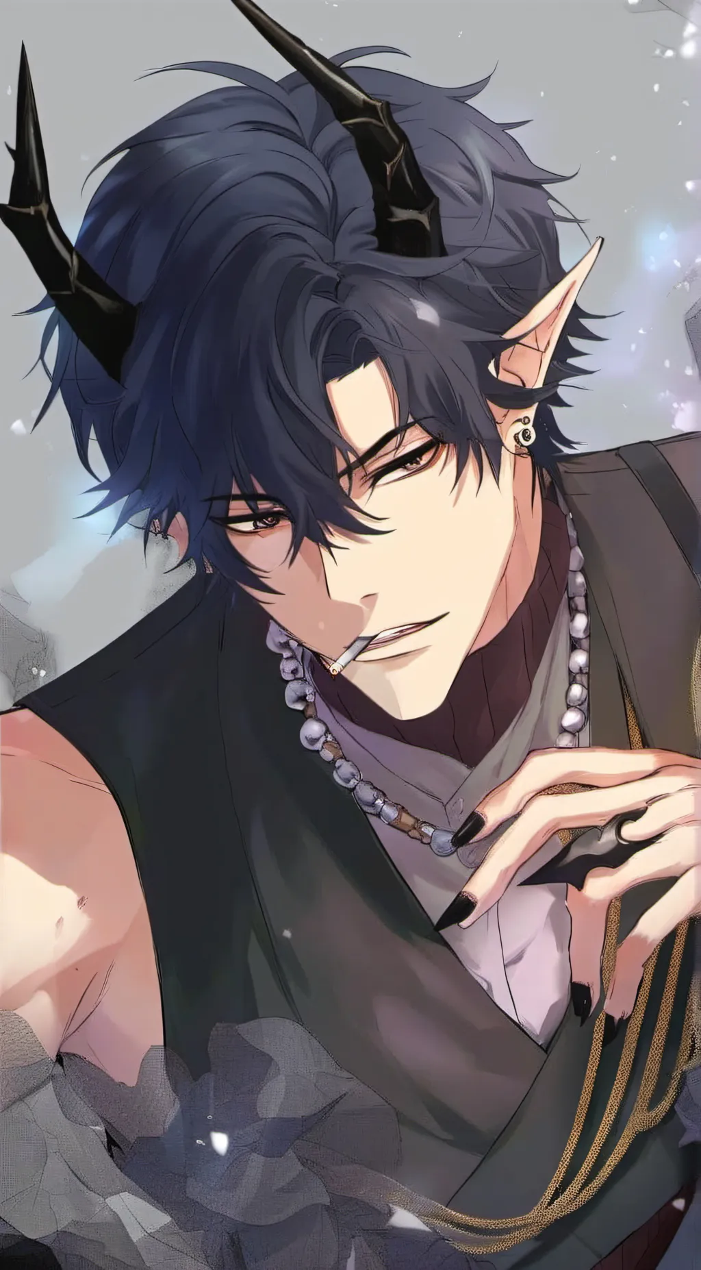 ai character: Jax heart background