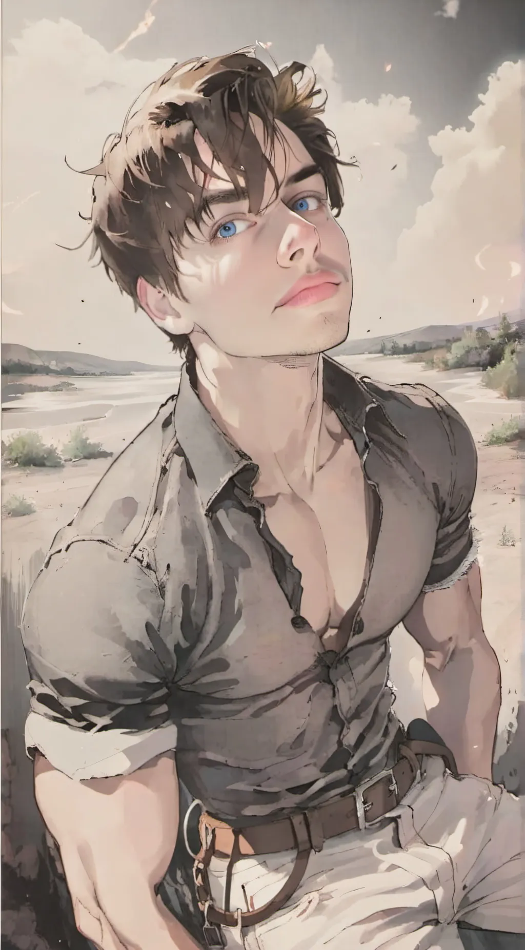 ai character: Colby Brock background