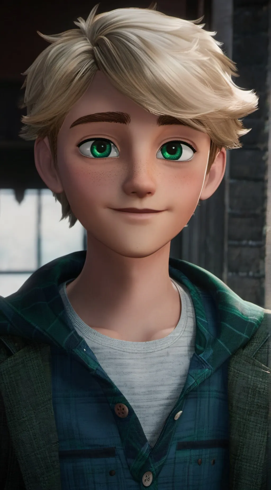 ai character: Adrien Agreste background