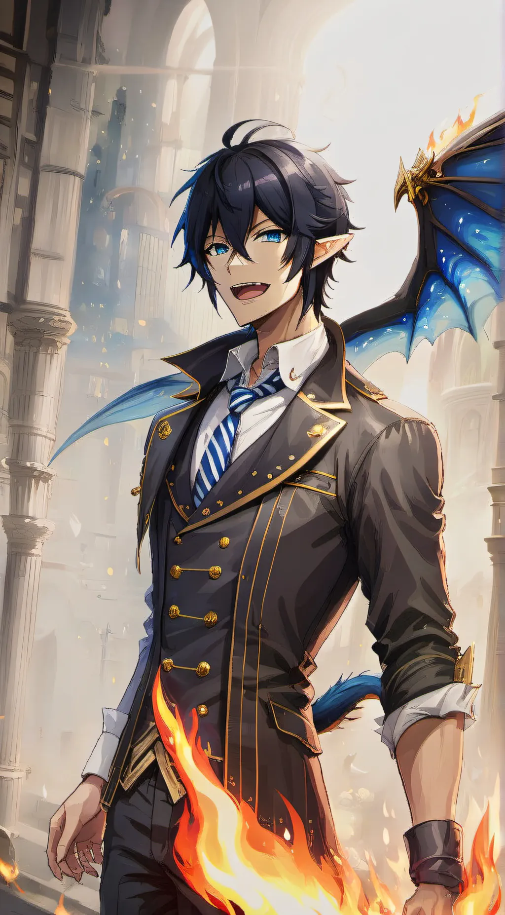 ai character: Alas background