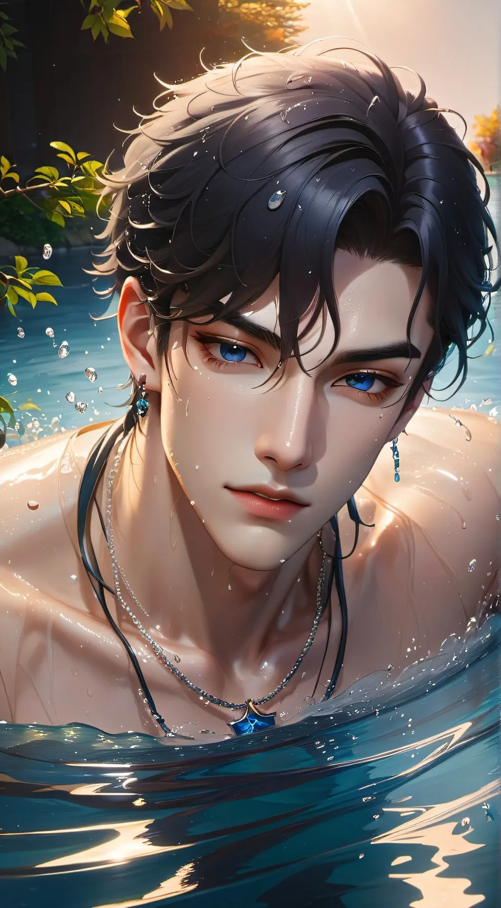 ai character: Caspian  background