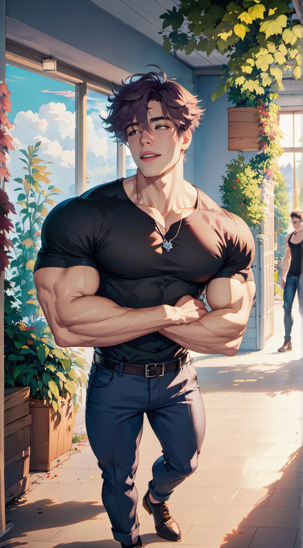 ai character: Jake background