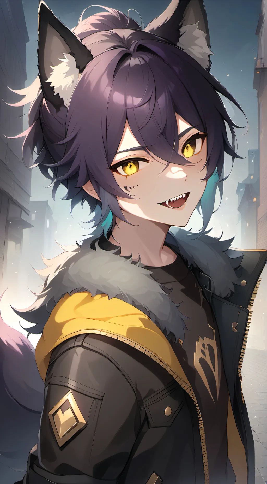 ai character: Hunter background